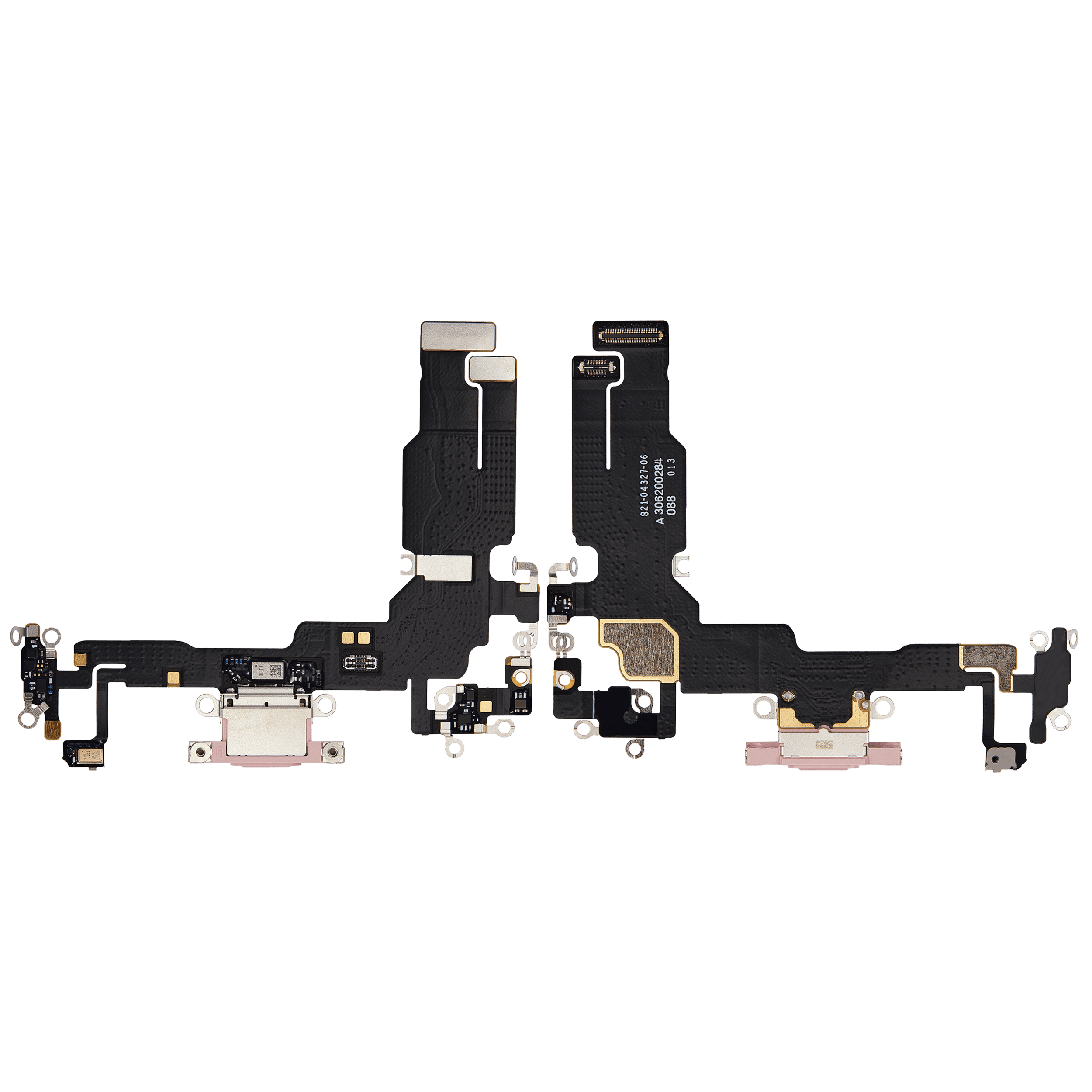 Charging Port Flex Cable for iPhone 15 (Premium) (Pink)
