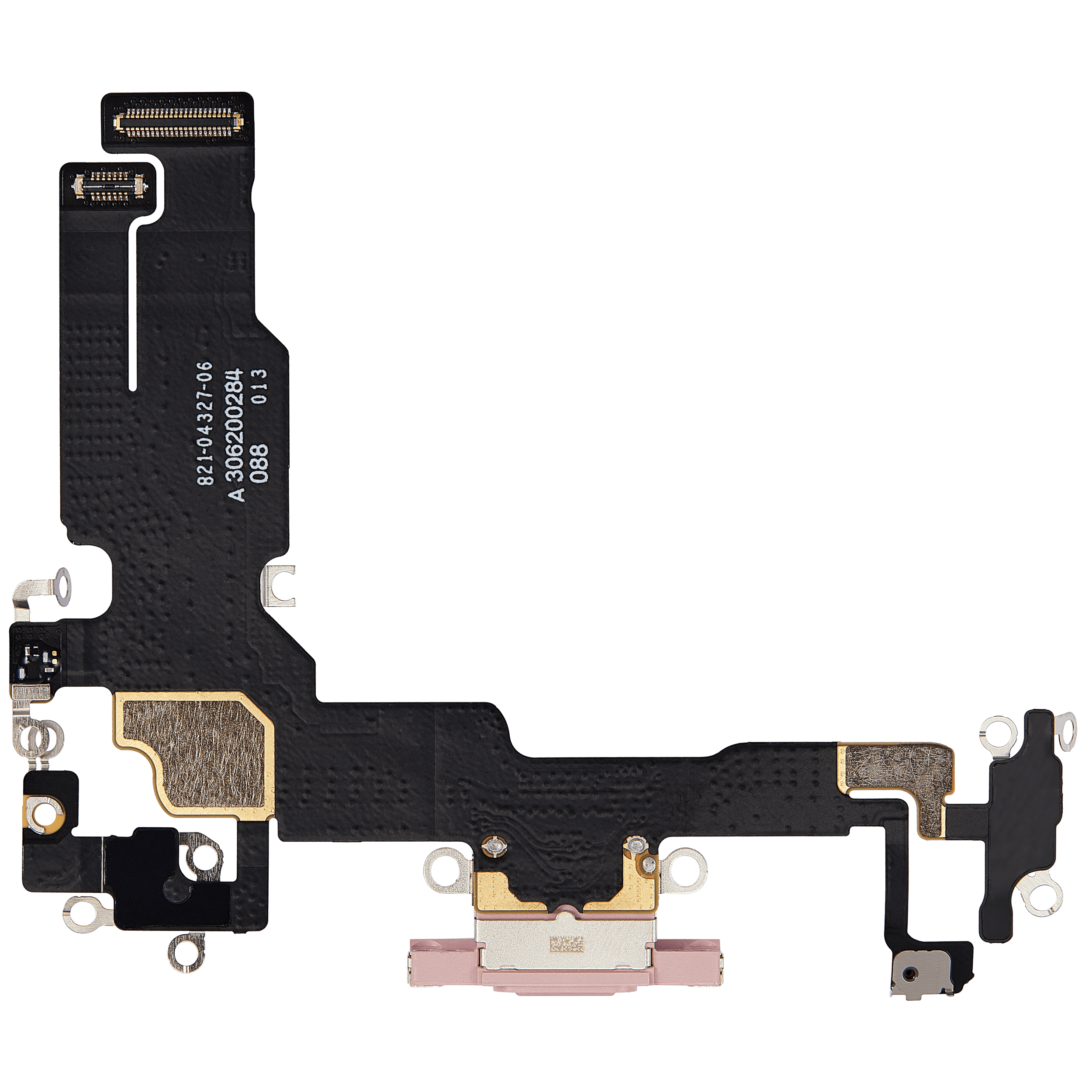 Charging Port Flex Cable for iPhone 15 (Premium) (Pink)