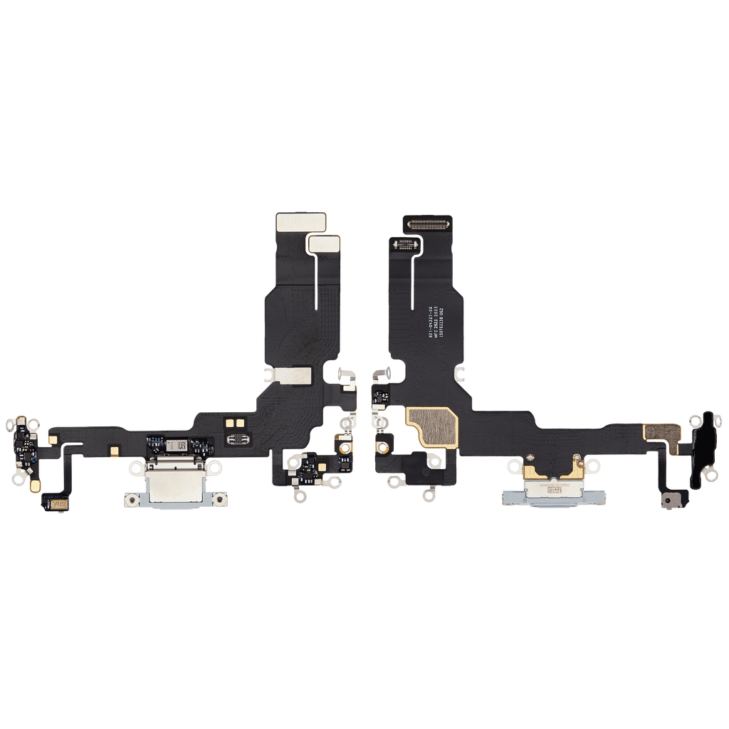 Charging Port Flex Cable for iPhone 15 (Premium) (Blue)