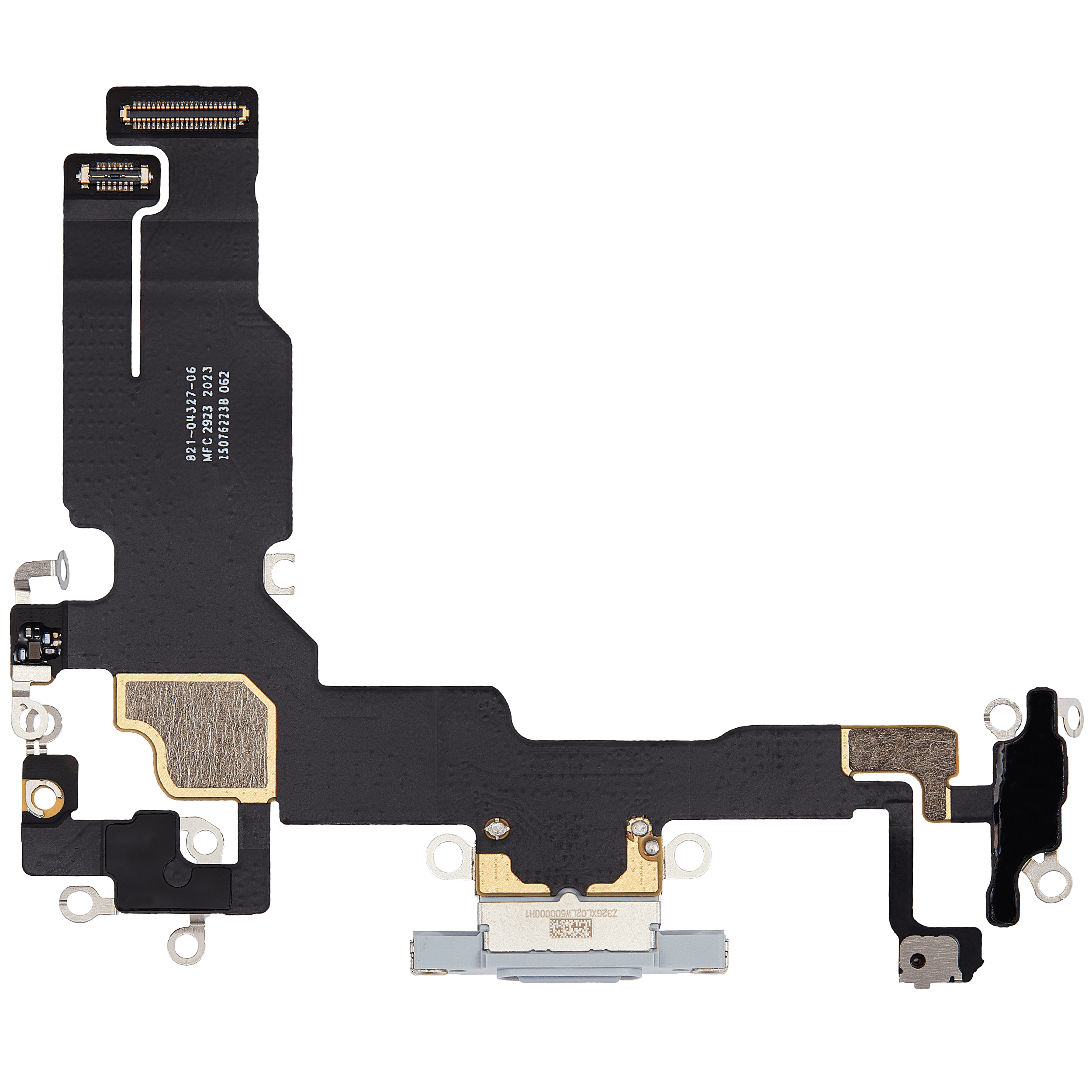 Charging Port Flex Cable for iPhone 15 (Premium) (Blue)