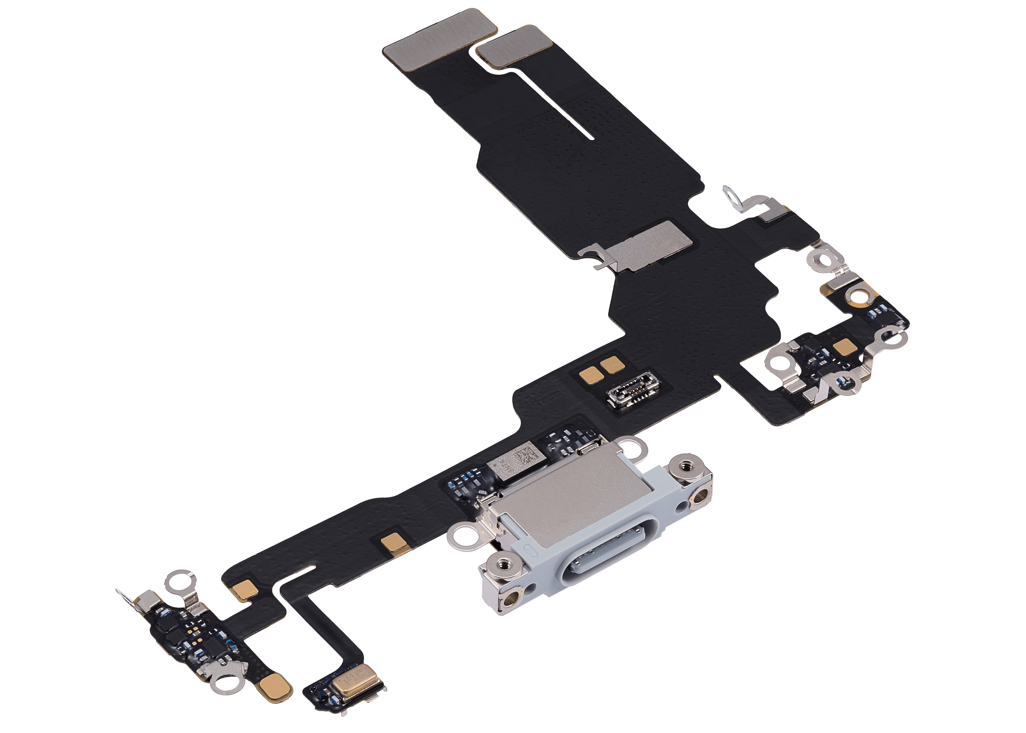 Charging Port Flex Cable for iPhone 15 (Premium) (Blue)