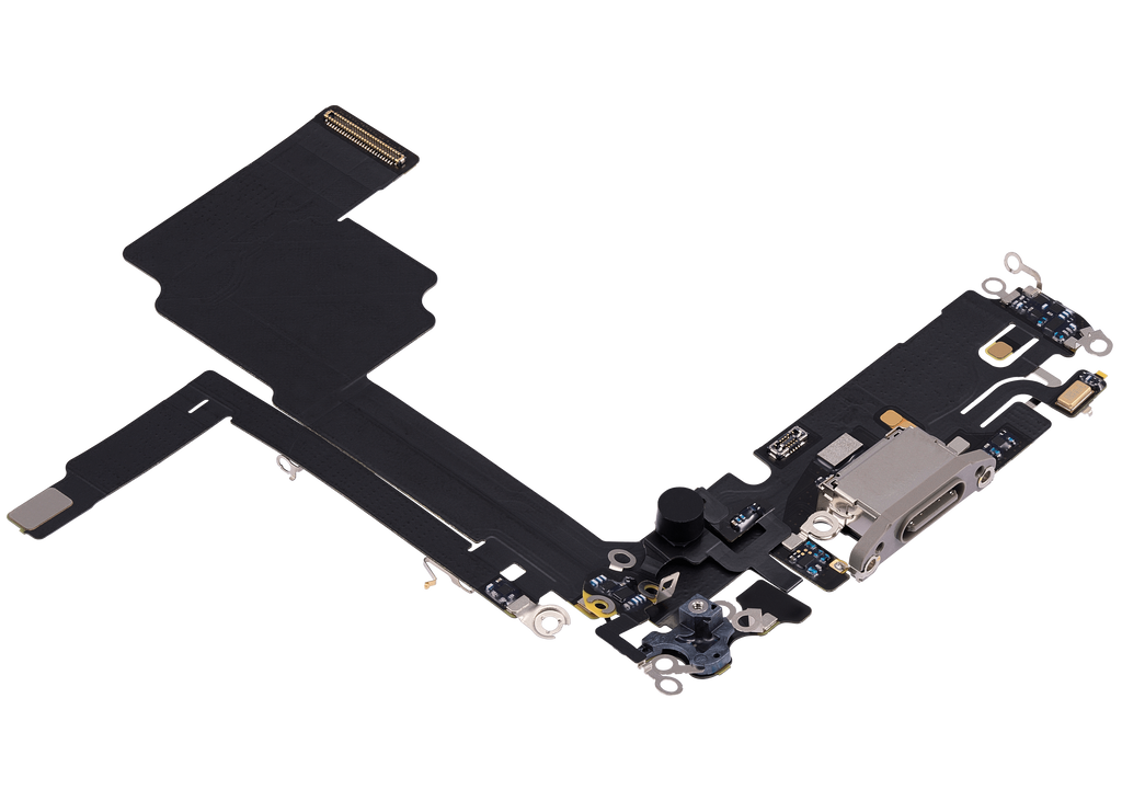 Charging Port Flex Cable for iPhone 15 Pro (Premium) (Natural Titanium)