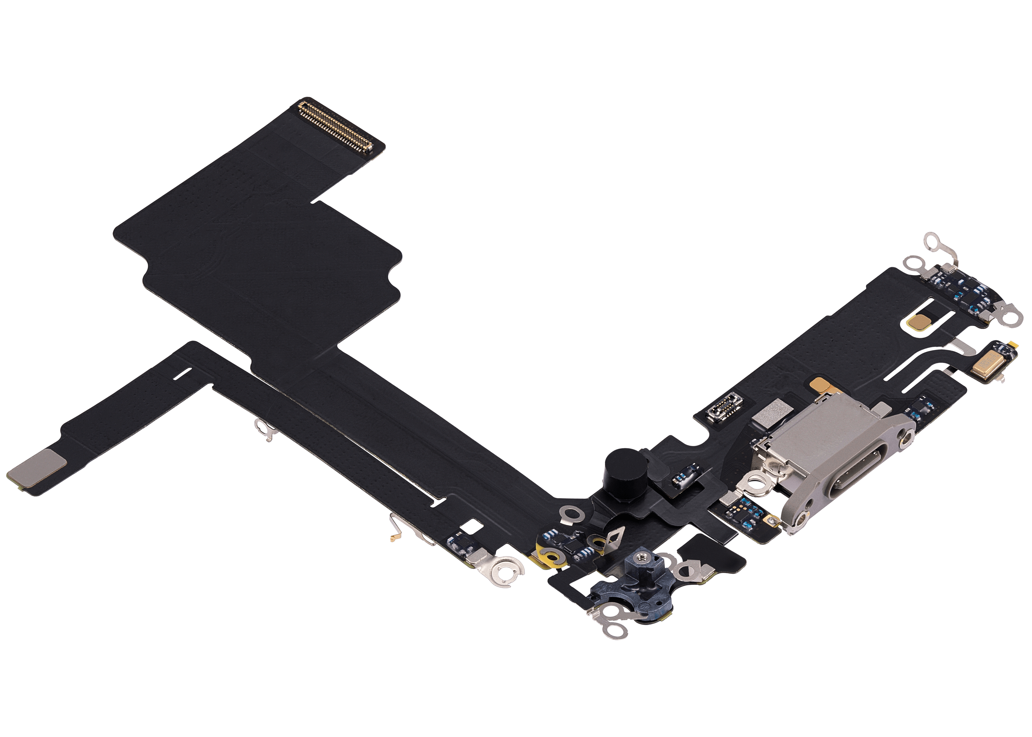 Charging Port Flex Cable for iPhone 15 Pro (Premium) (Natural Titanium)