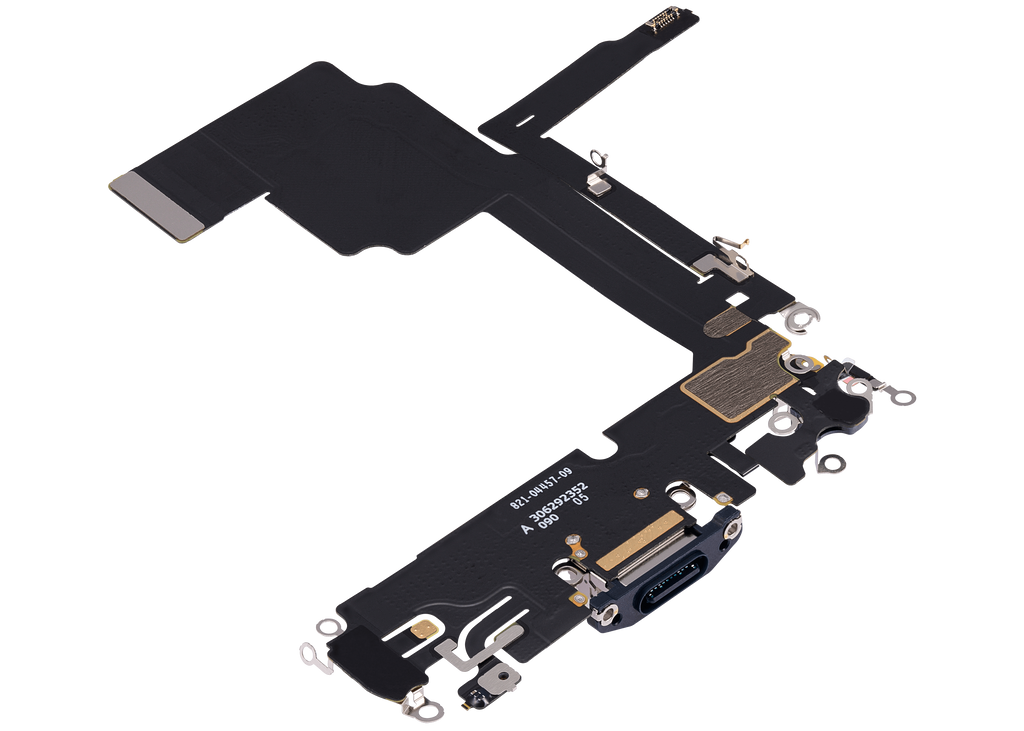Charging Port Flex Cable for iPhone 15 Pro (Premium) (Blue Titanium)