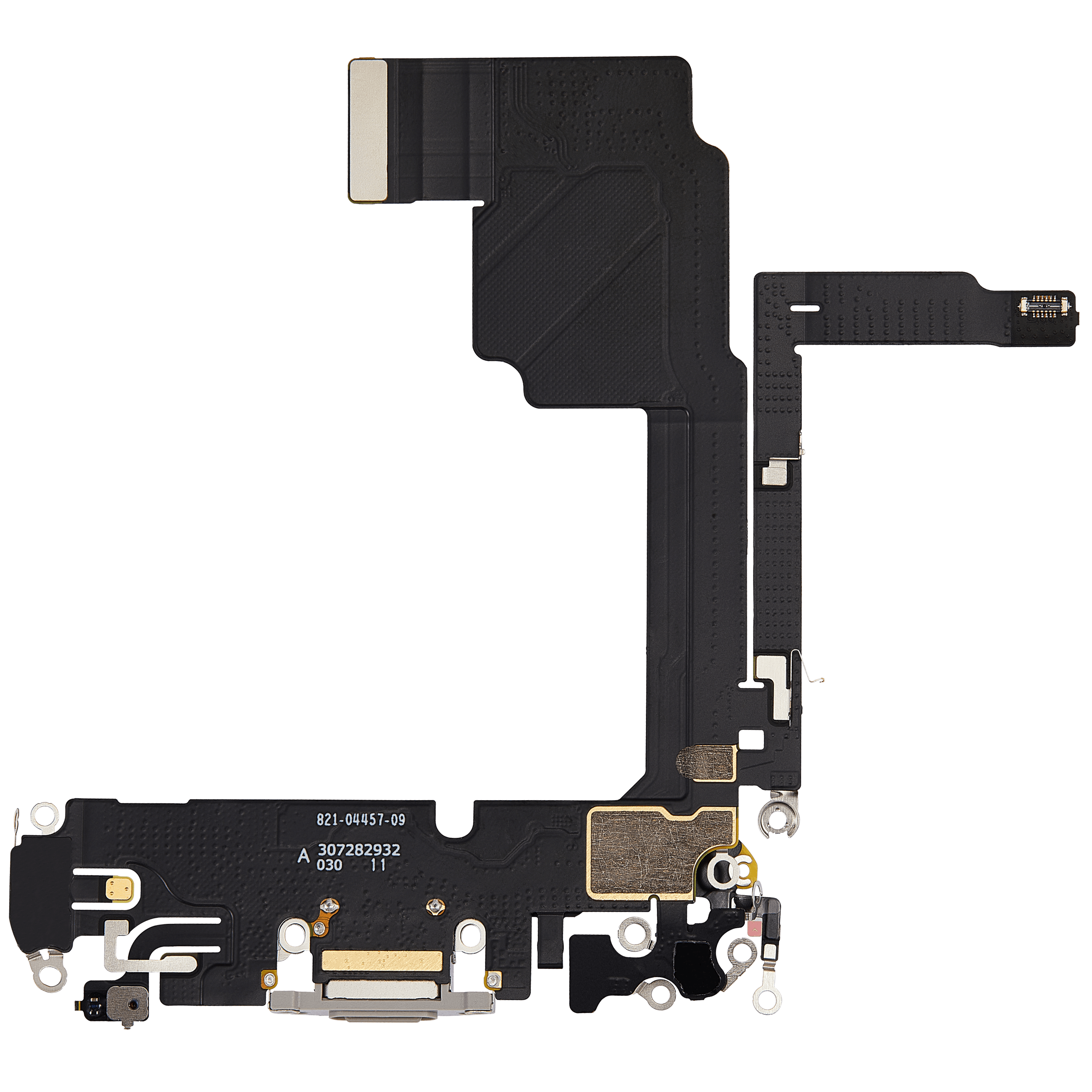 Ladebuchse-Flexkabel für iPhone 15 Pro (Premium) (Weiß Titanium)