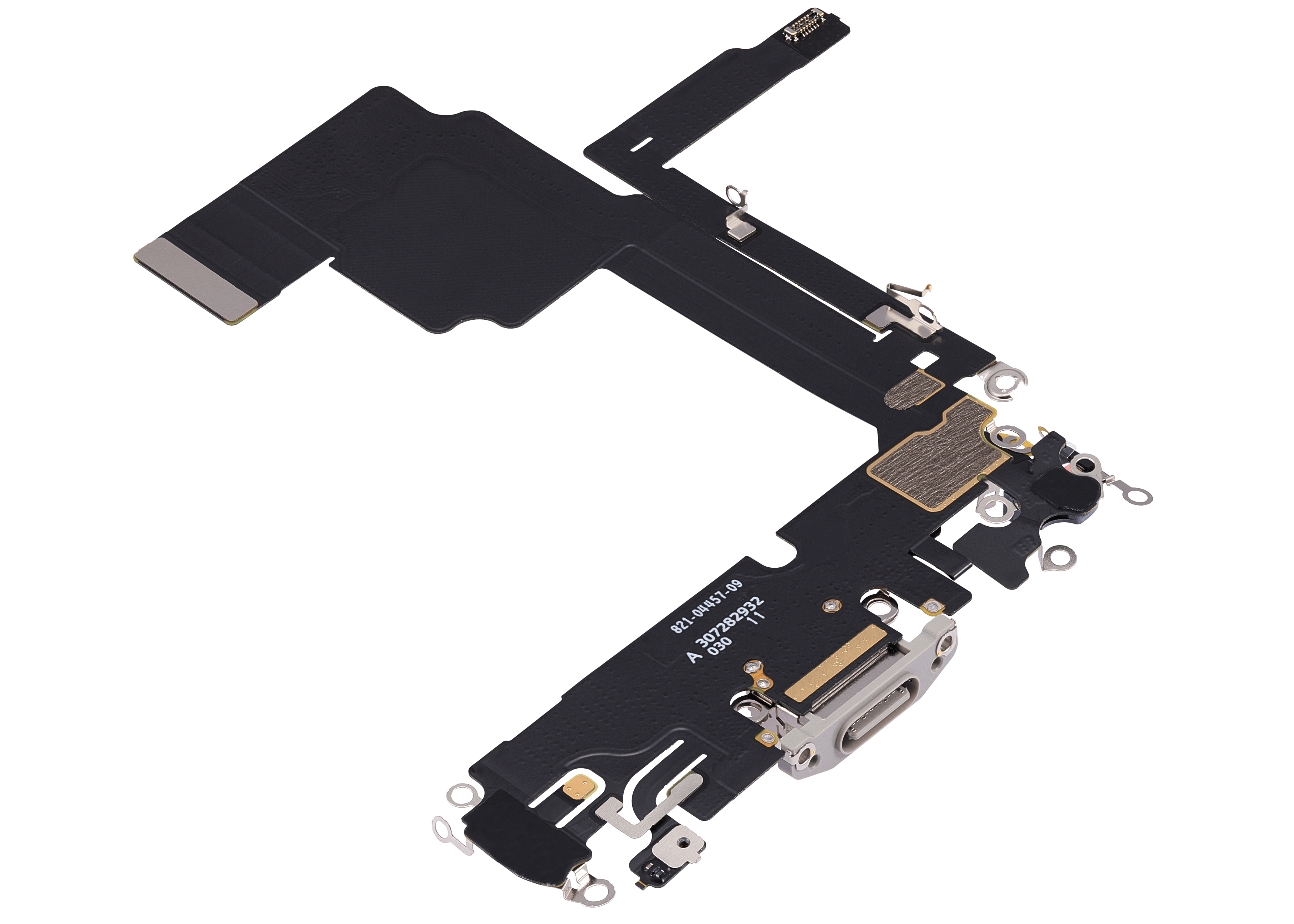 Ladebuchse-Flexkabel für iPhone 15 Pro (Premium) (Weiß Titanium)