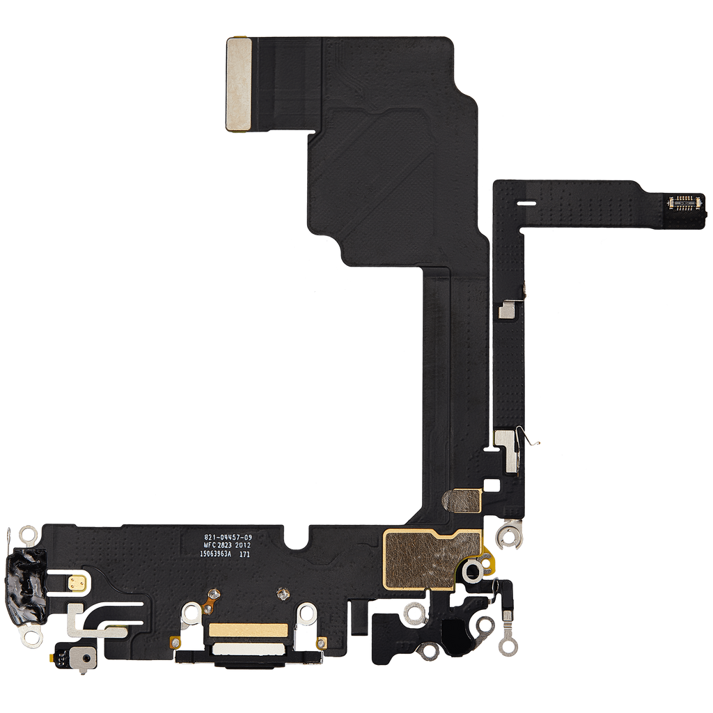 Charging Port Flex Cable for iPhone 15 Pro (Premium) (Black Titanium)