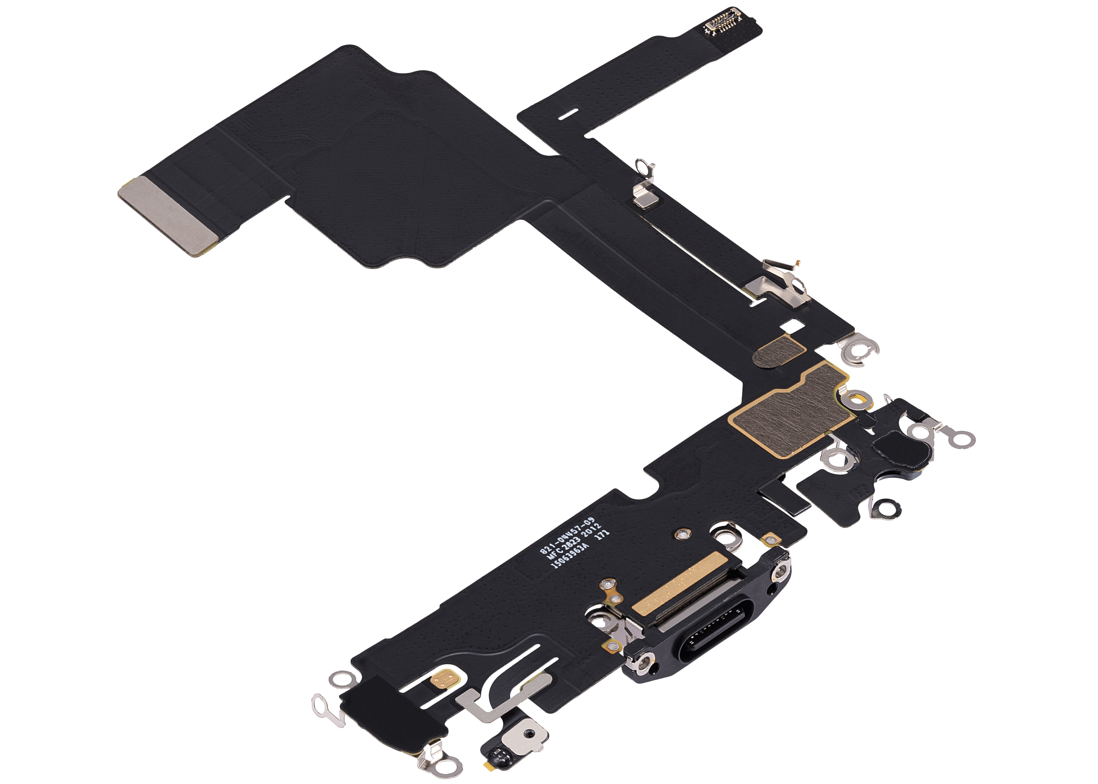 Charging Port Flex Cable for iPhone 15 Pro (Premium) (Black Titanium)
