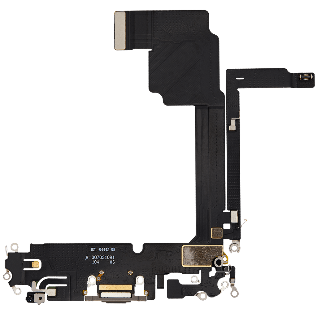 Charging Port Flex Cable for iPhone 15 Pro Max (Premium) (Natural Titanium)