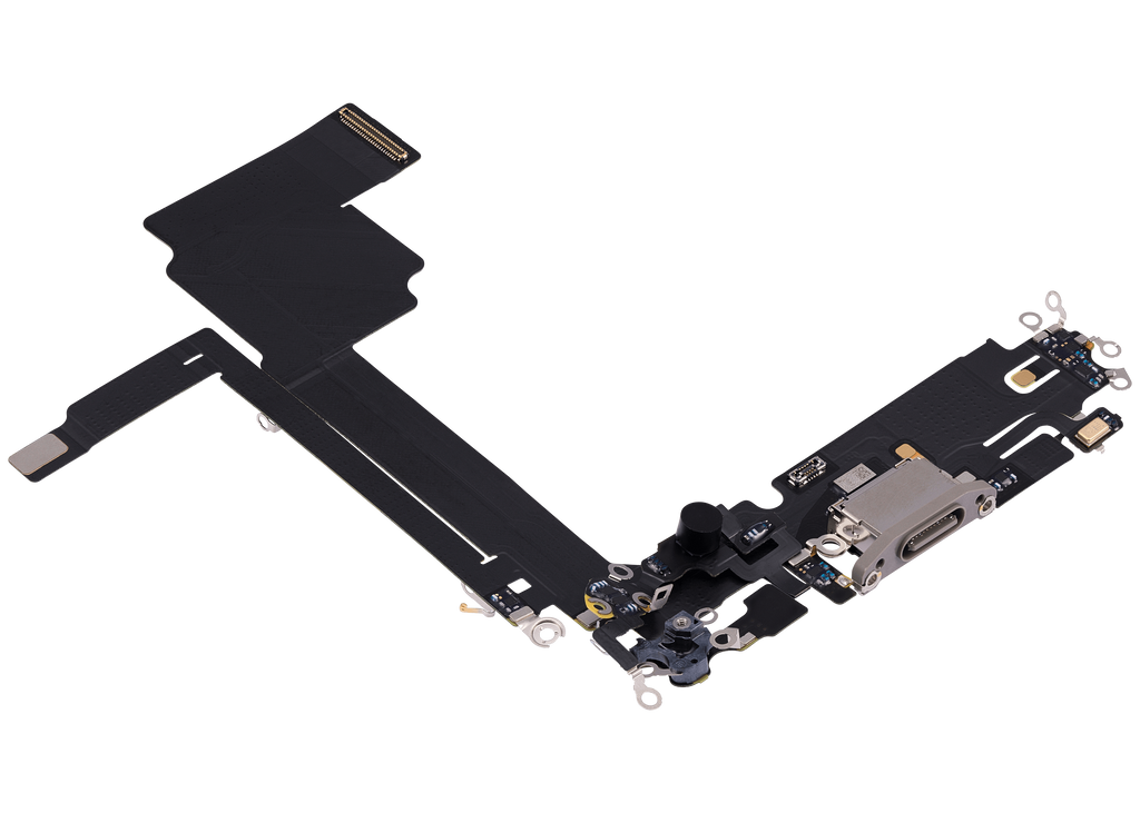 Charging Port Flex Cable for iPhone 15 Pro Max (Premium) (Natural Titanium)