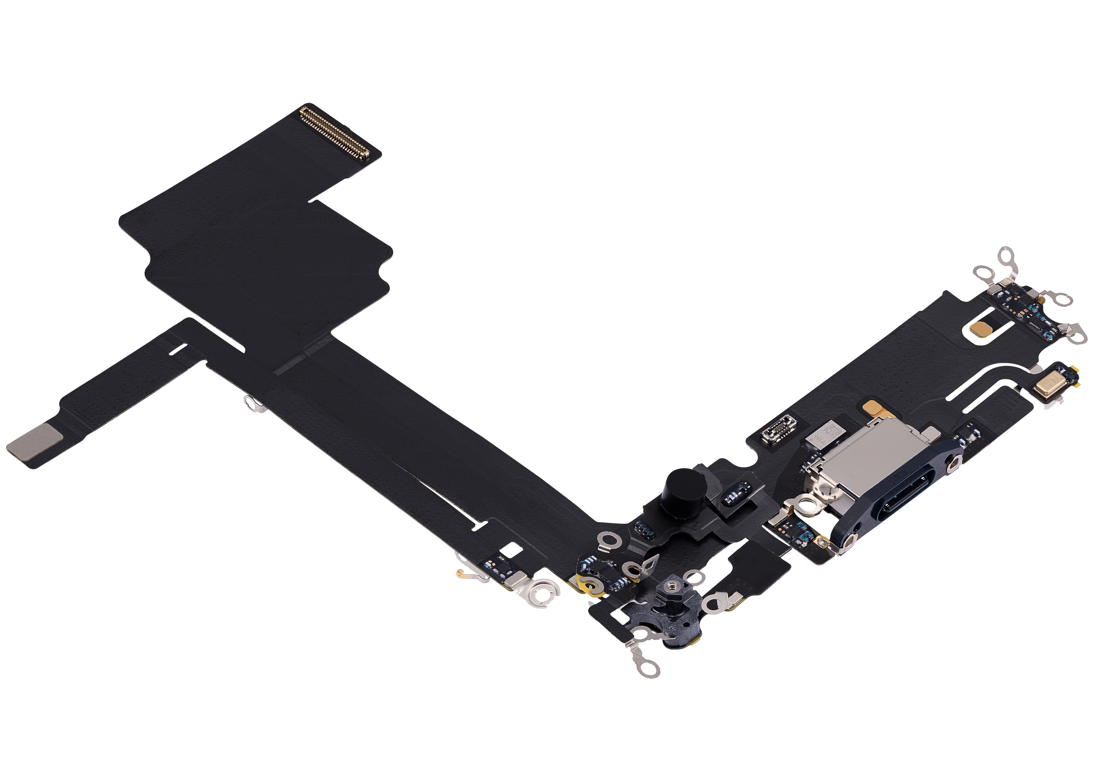 Charging Port Flex Cable for iPhone 15 Pro Max (Premium) (Blue Titanium)