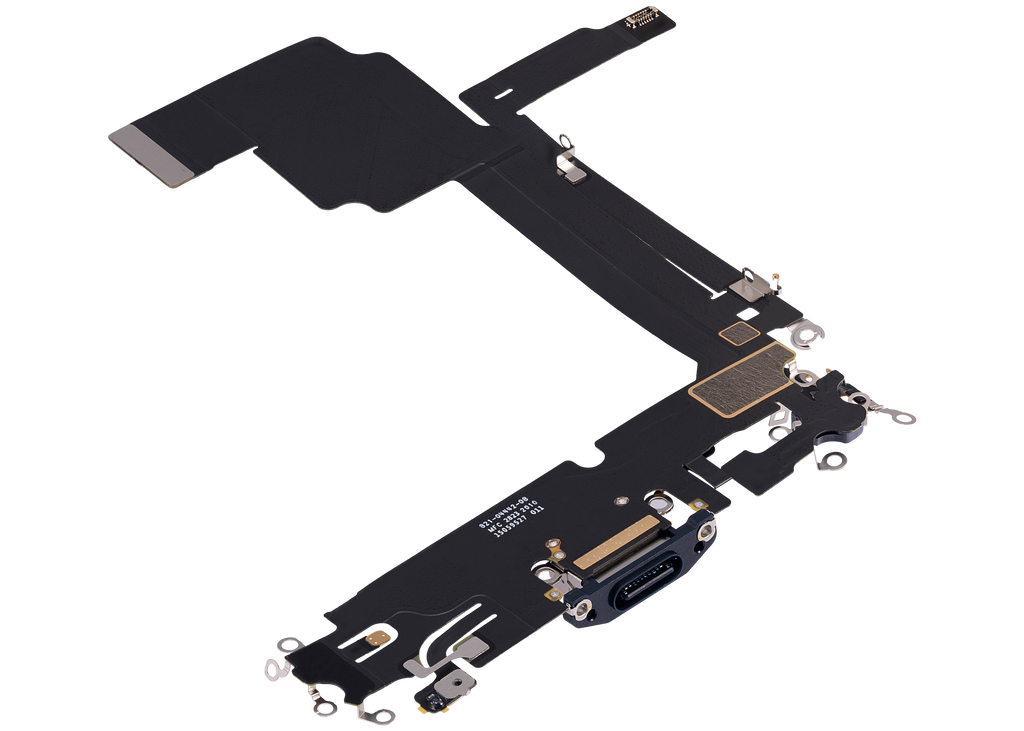Charging Port Flex Cable for iPhone 15 Pro Max (Premium) (Blue Titanium)