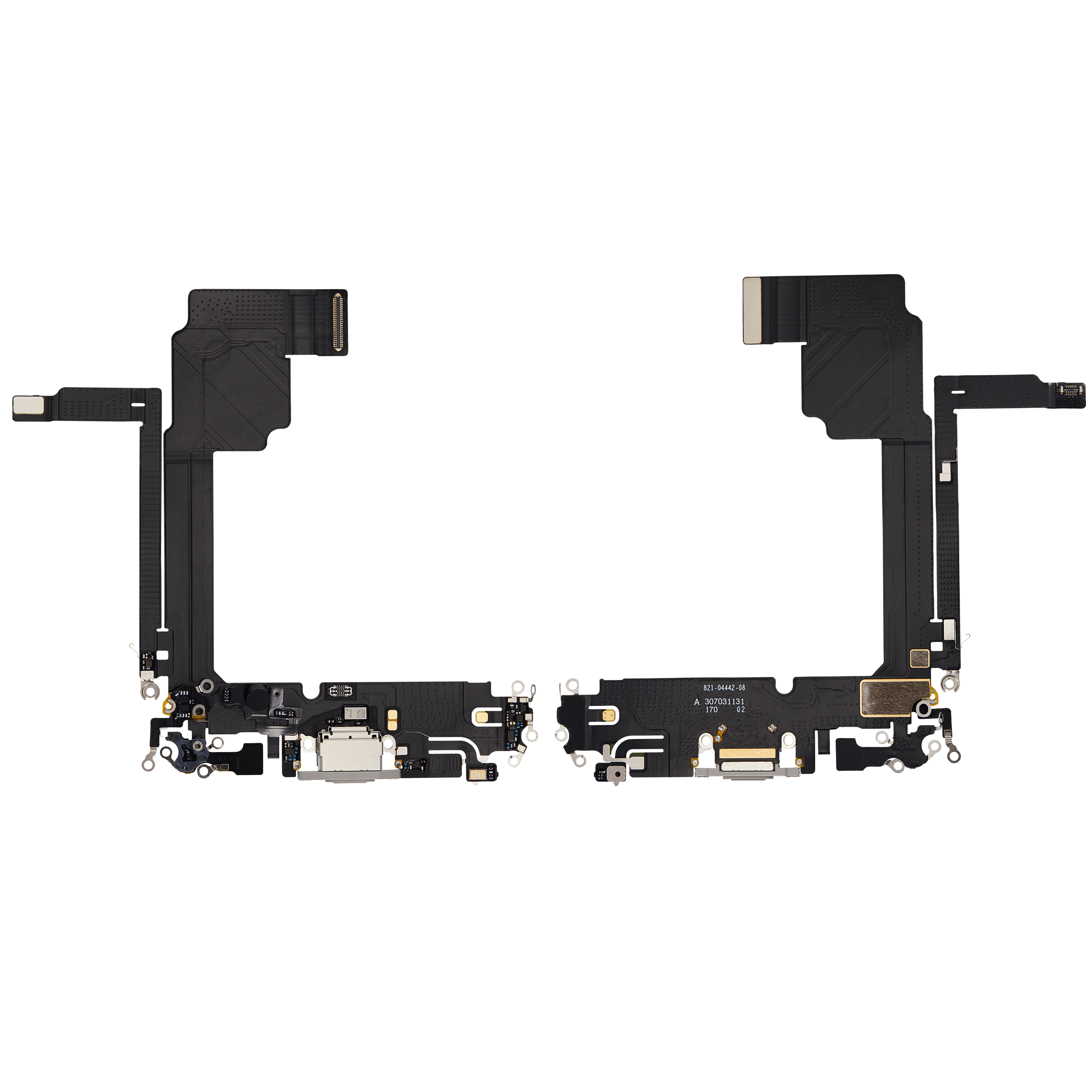 Ladebuchse-Flexkabel für iPhone 15 Pro Max (Premium) (Weiß Titanium)