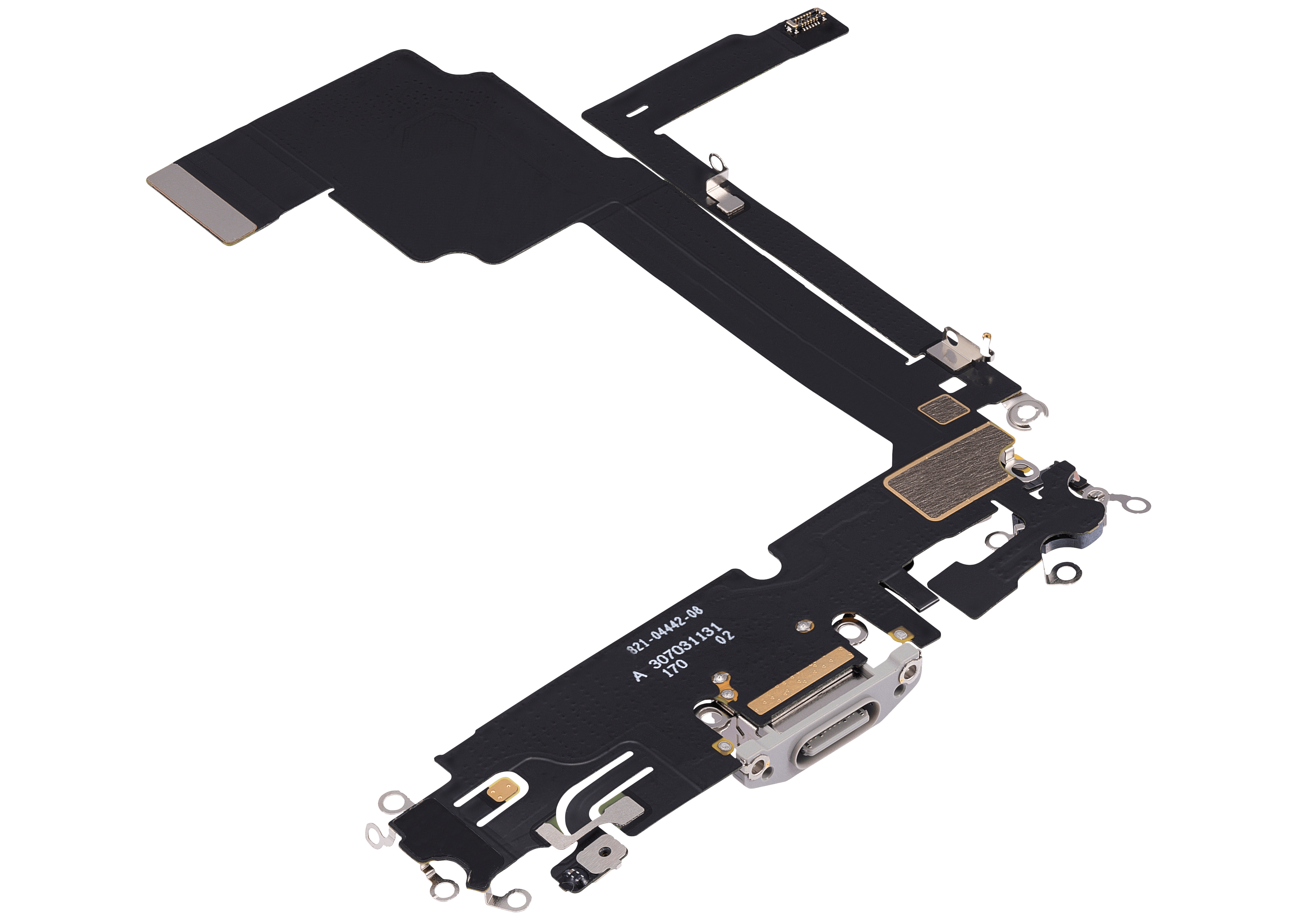 Ladebuchse-Flexkabel für iPhone 15 Pro Max (Premium) (Weiß Titanium)