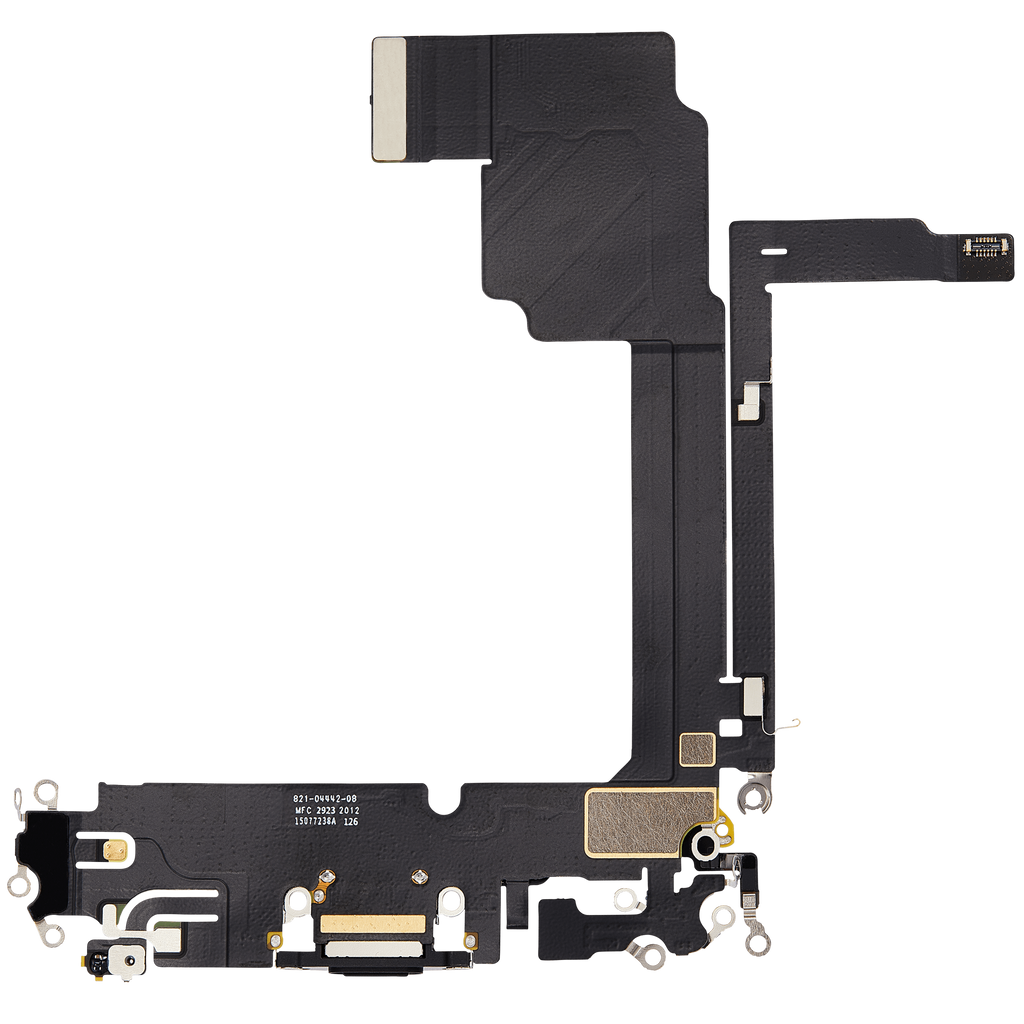 Charging Port Flex Cable for iPhone 15 Pro Max (Premium) (Black Titanium)