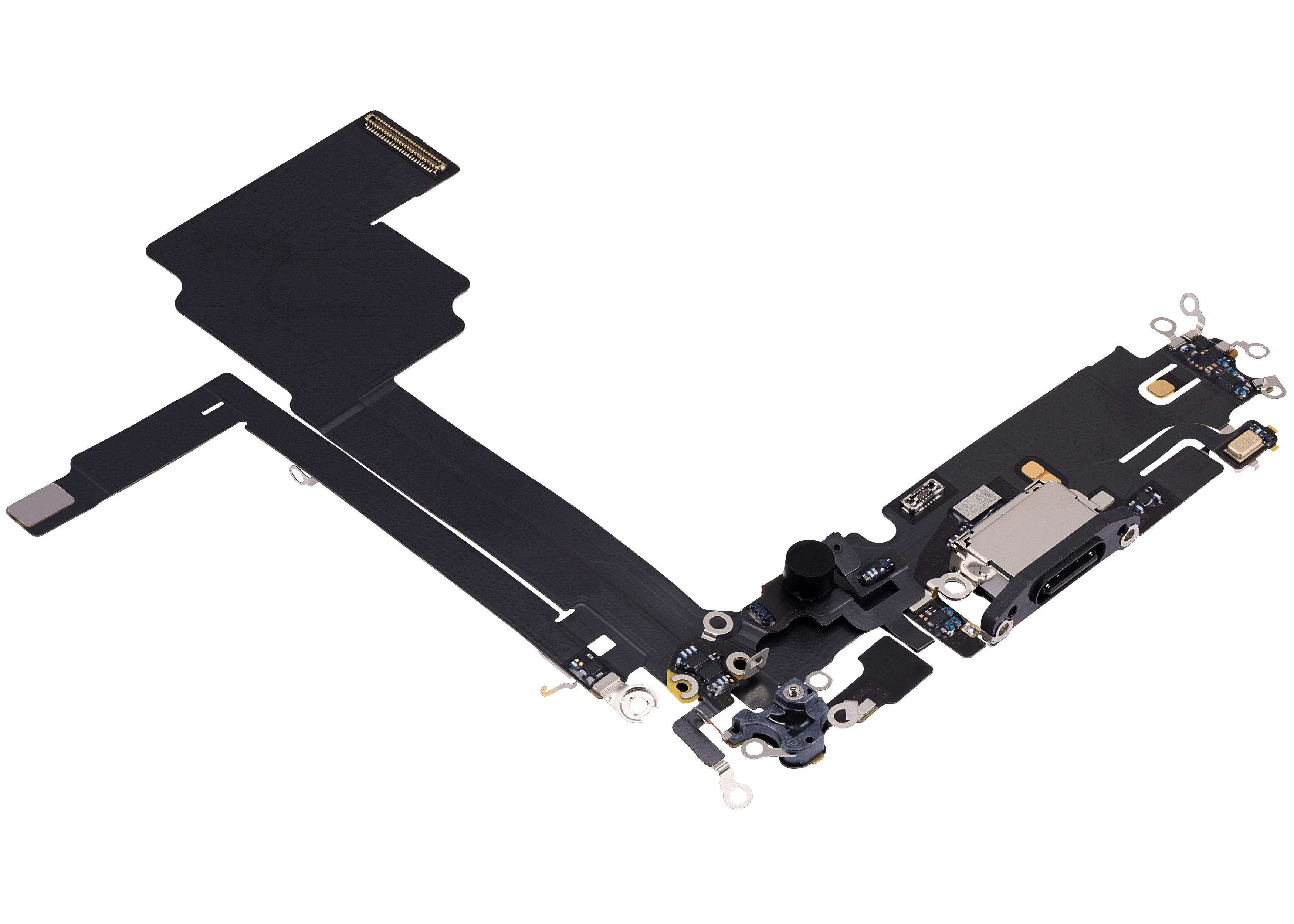Charging Port Flex Cable for iPhone 15 Pro Max (Premium) (Black Titanium)