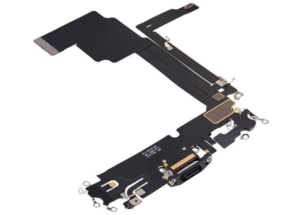 Charging Port Flex Cable for iPhone 15 Pro Max (Premium) (Black Titanium)