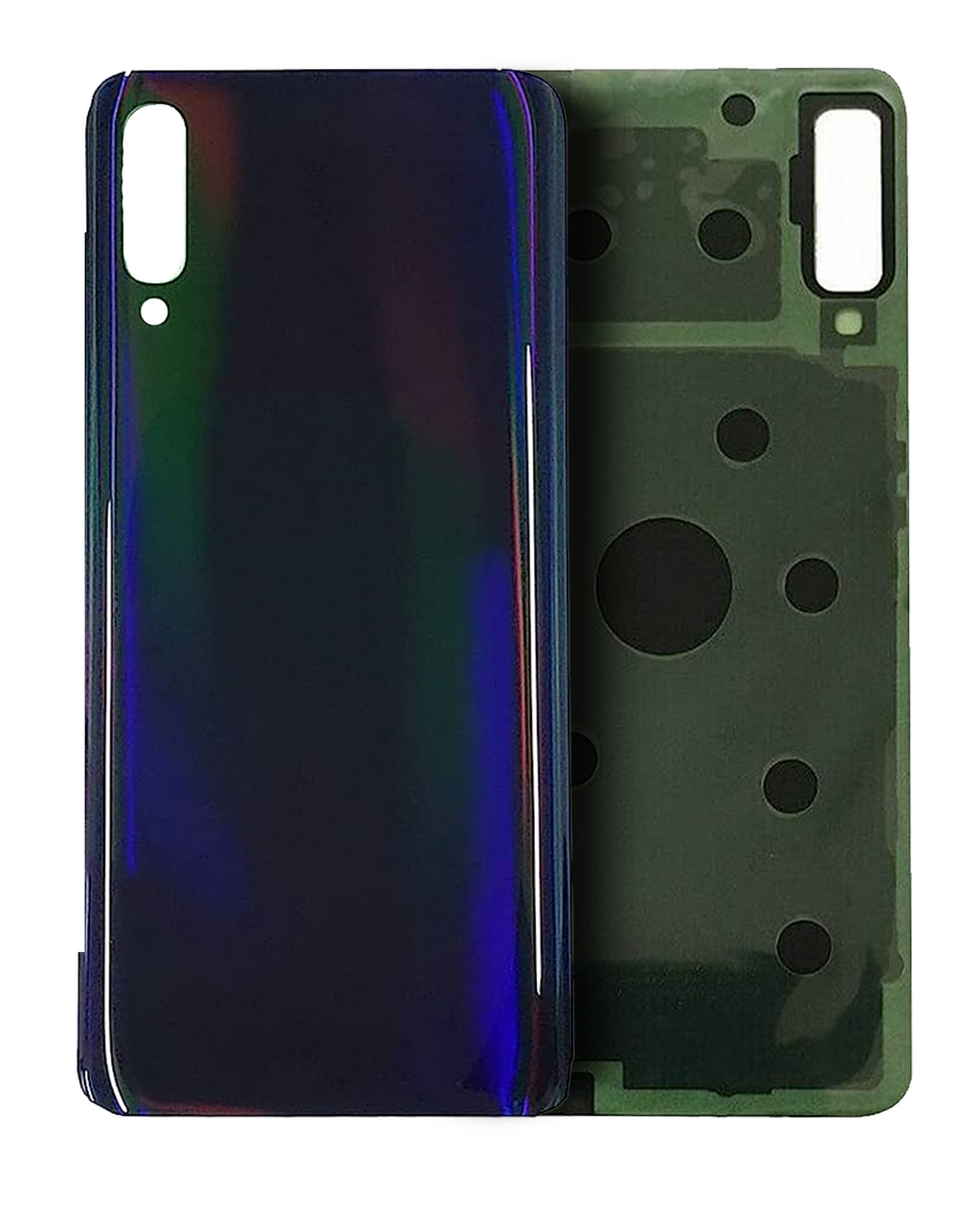 Rückdeckelglas für Samsung Galaxy A70 (A705 / 2019) (Service Pack) (Schwarz)