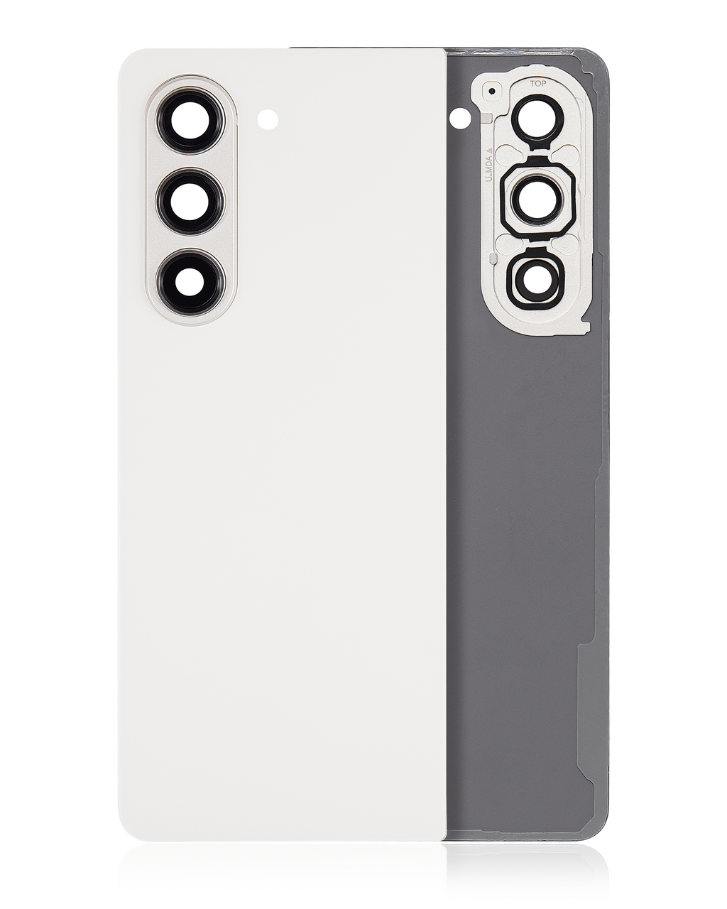 Backcover mit Kameralinse für Samsung Galaxy Z Fold 5 5G (F946) (Cream)