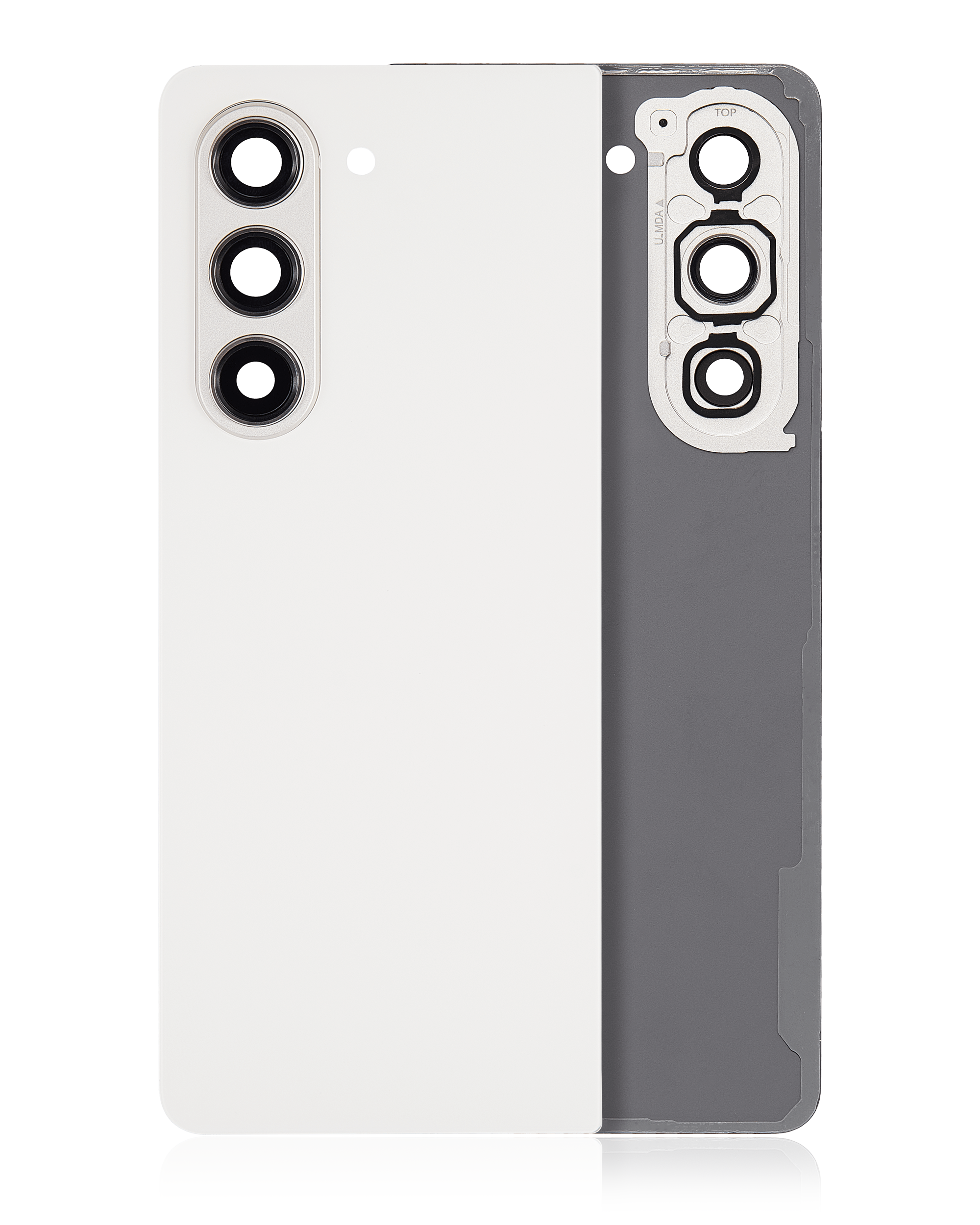 Back cover with camera lens for Samsung Galaxy Z Fold 5 5G (F946) (Cream)