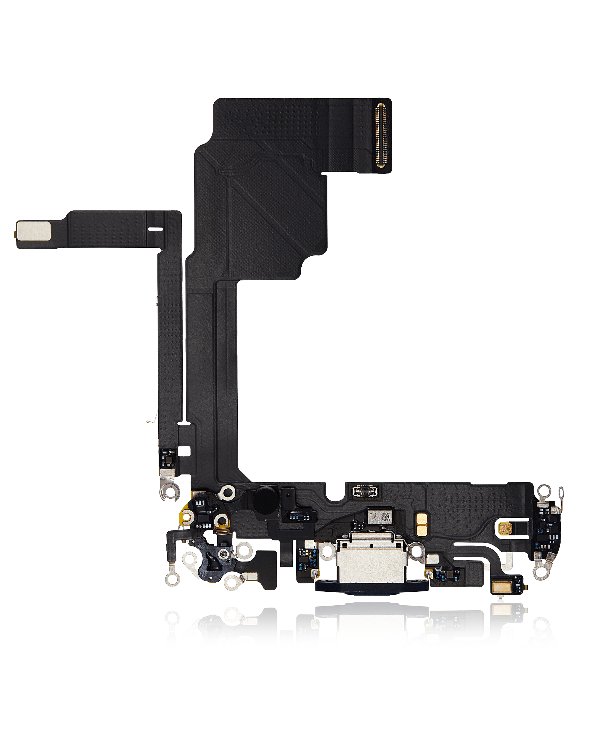 Charging Port Flex Cable for iPhone 15 Pro (Premium) (Blue Titanium)