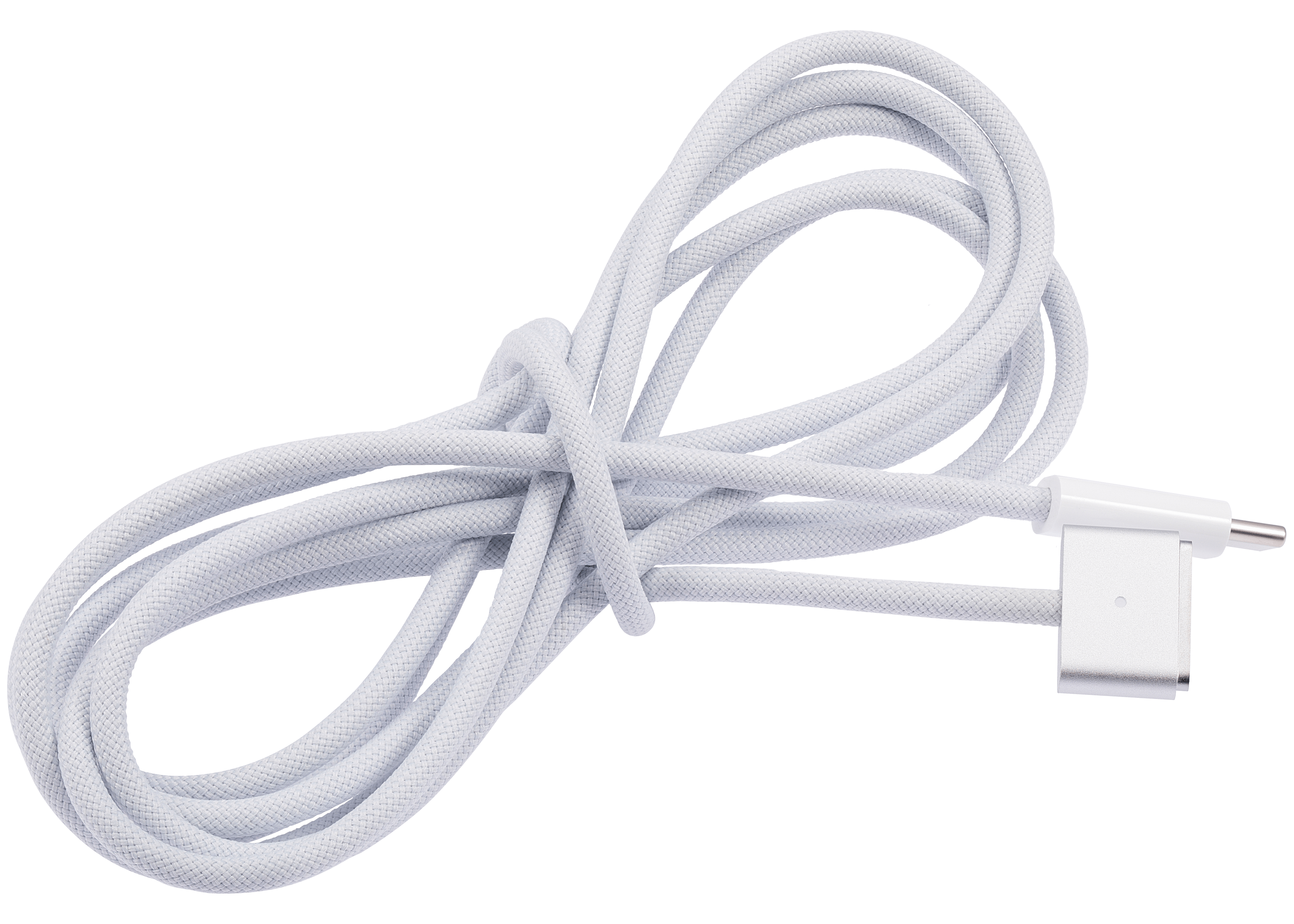 140W USB-C to MagSafe 3 Charging Cable for MacBook Pro (1.8 m / 6 ft) (Used OEM Pull, Grade A) (Bulk Packaging) (Silver)