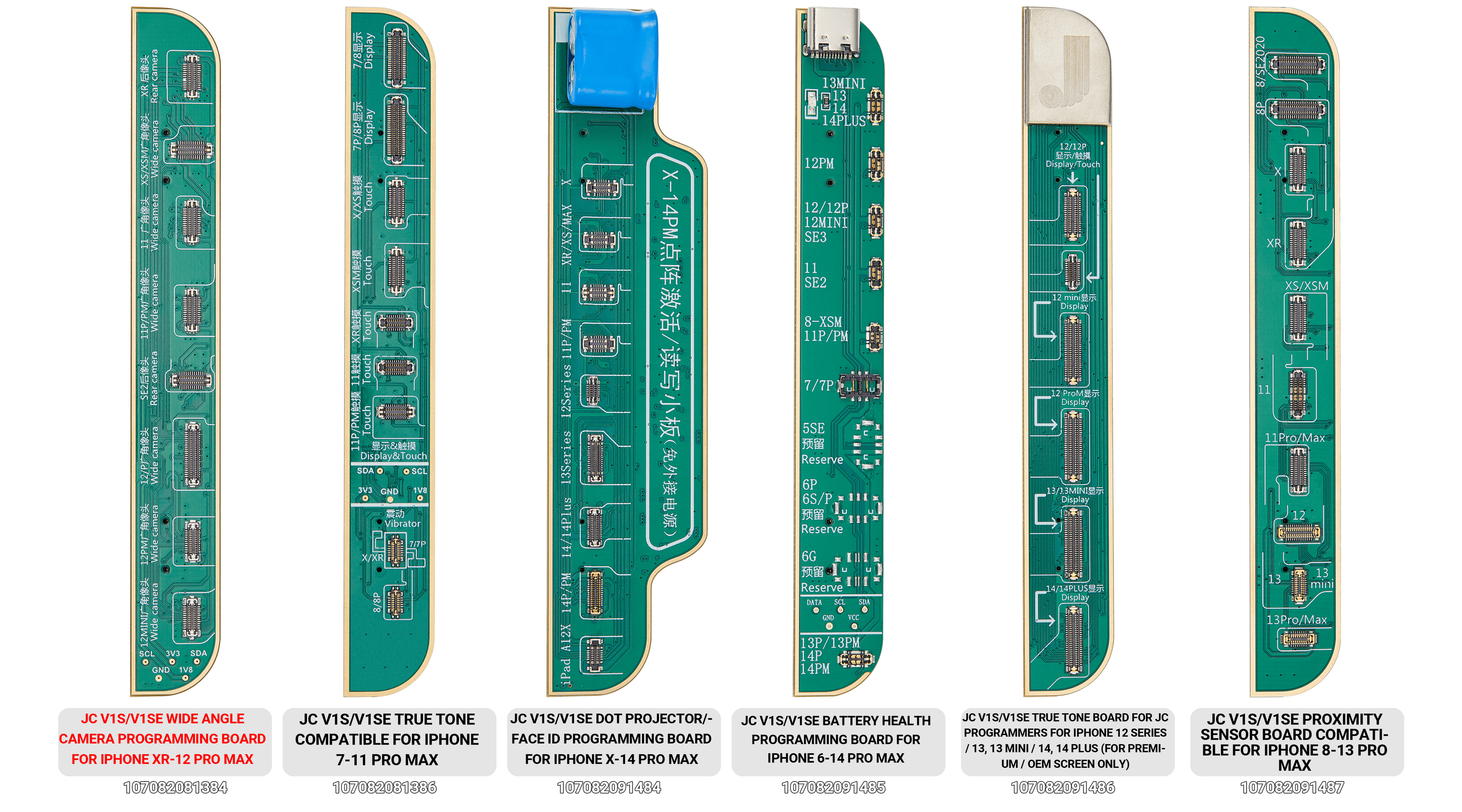 Wide Angle Camera Programming Board for iPhone XR-12 Pro Max (JCID-V1s Pro / V1SE)