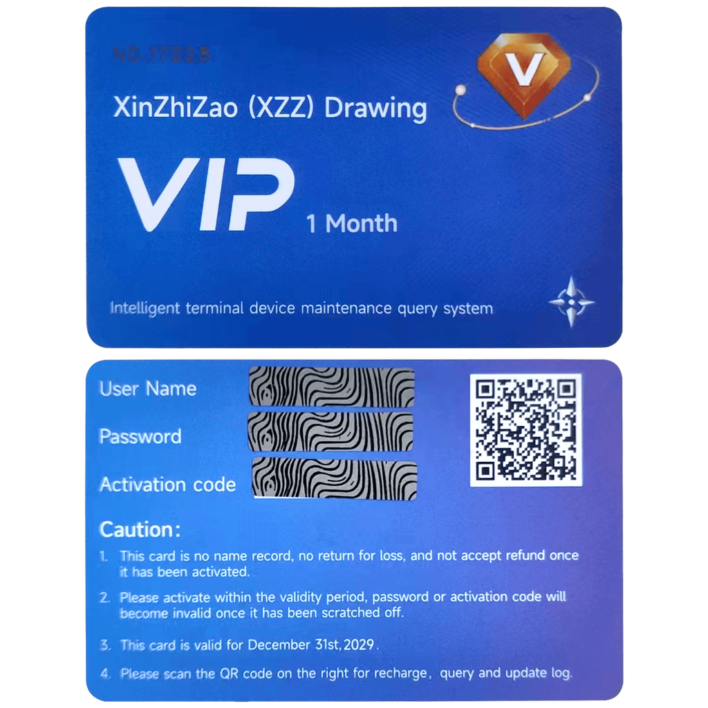 VIP 1-Monats-Karte (XinZhiZao)