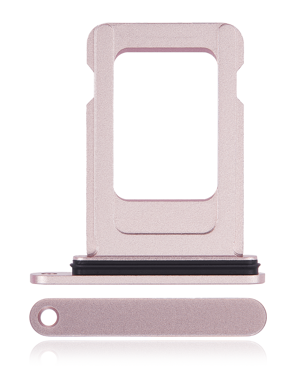 Einzel-SIM-Kartenfach für iPhone 15 / 15 Plus (Pink)