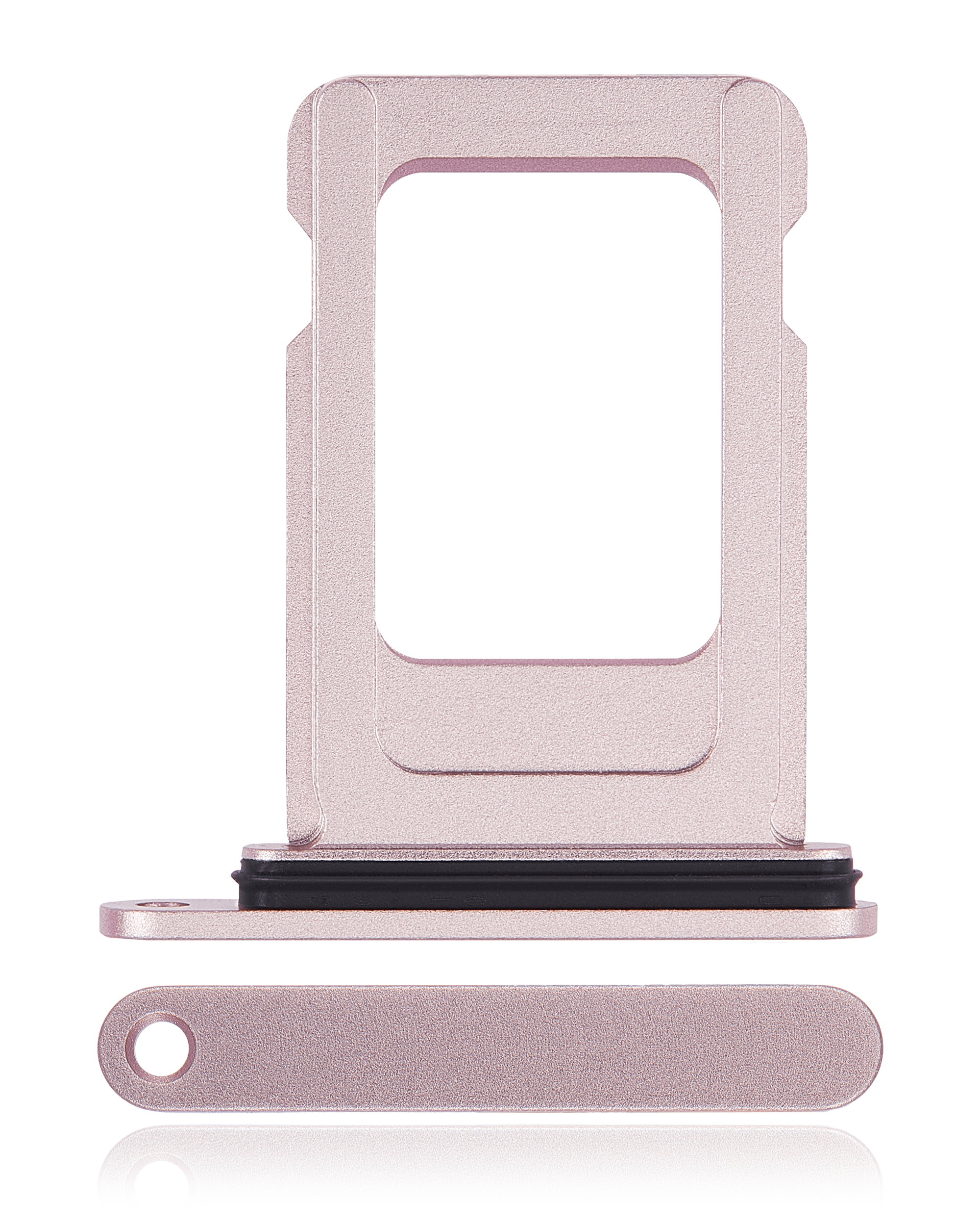 Einzel-SIM-Kartenfach für iPhone 15 / 15 Plus (Pink)