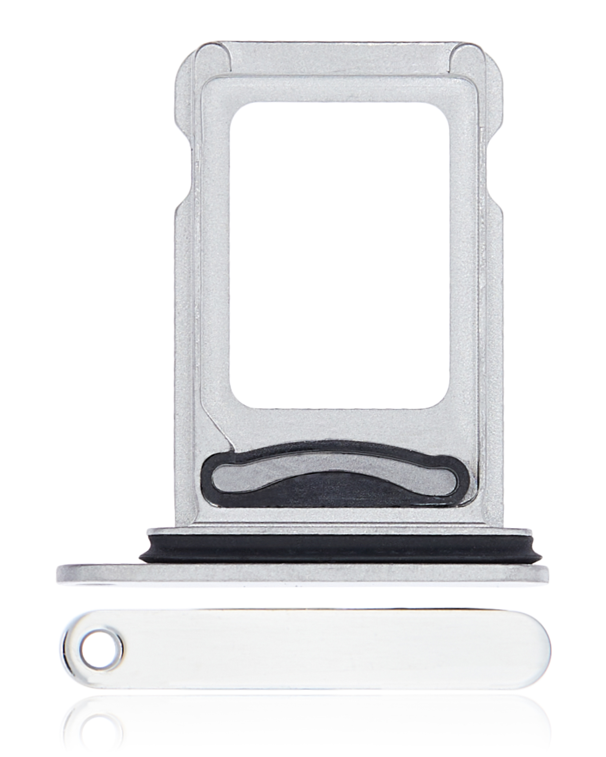 Dual-SIM-Kartenfach für iPhone 13 Pro / 13 Pro Max (Silber)