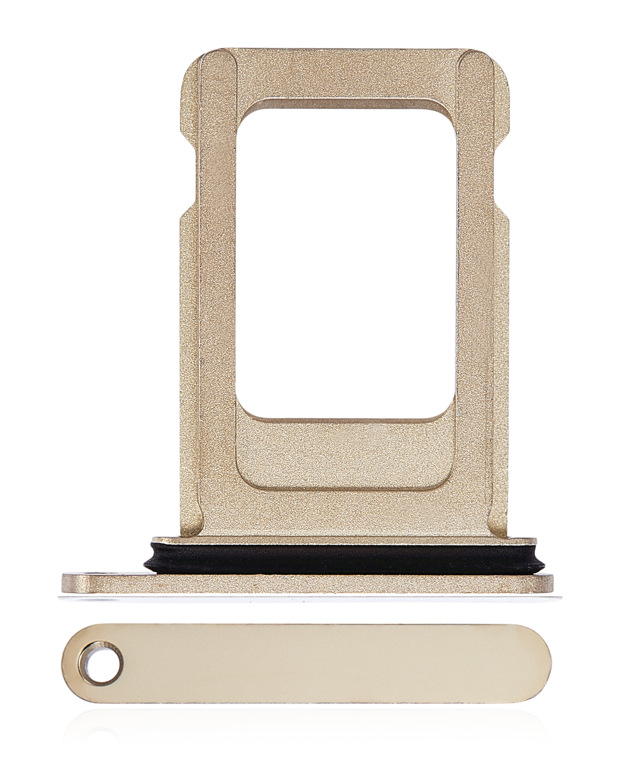 Single SIM-Karten-Tray für iPhone 14 Pro / 14 Pro Max (Gold)