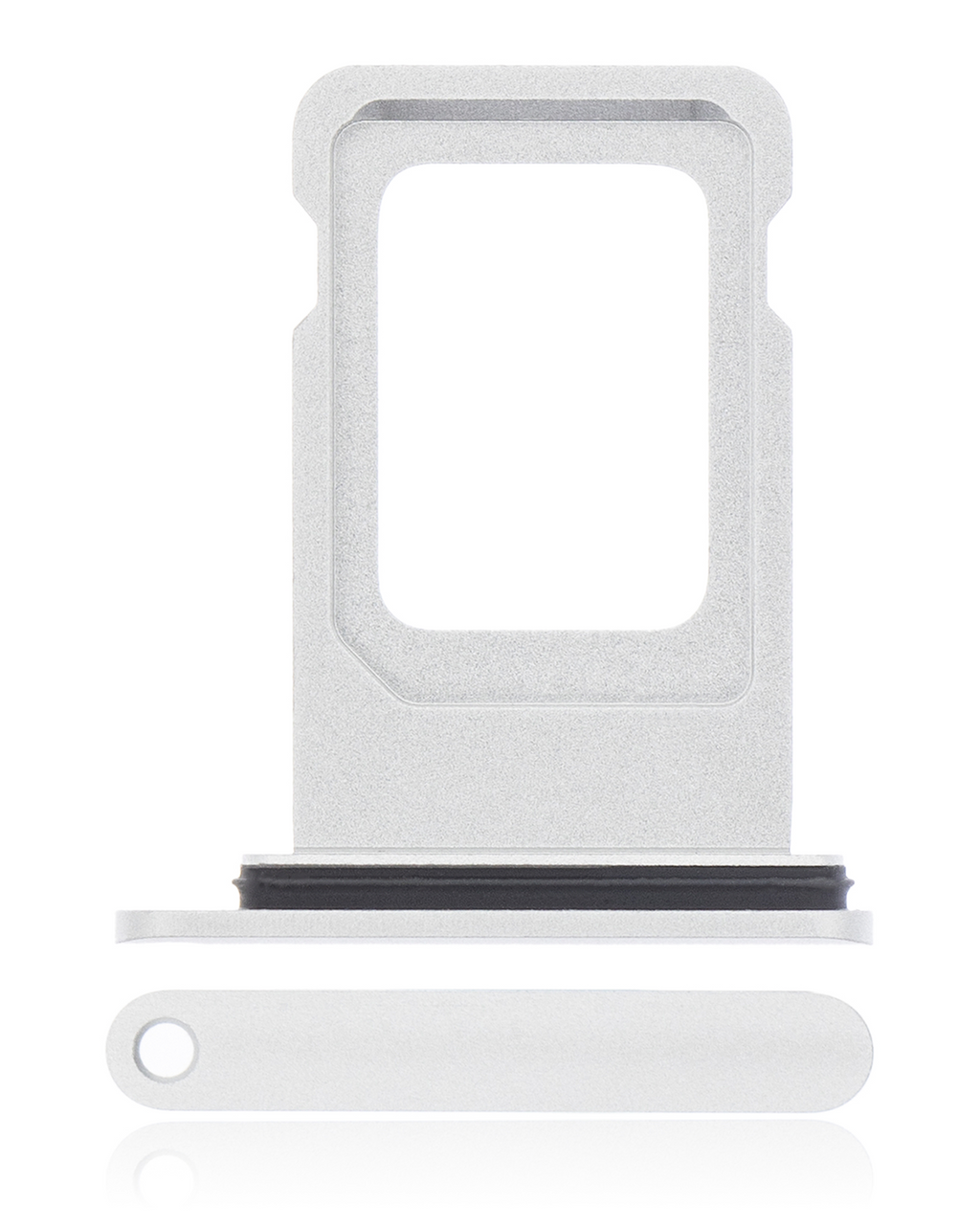 Single SIM Card Tray for iPhone XR (White)