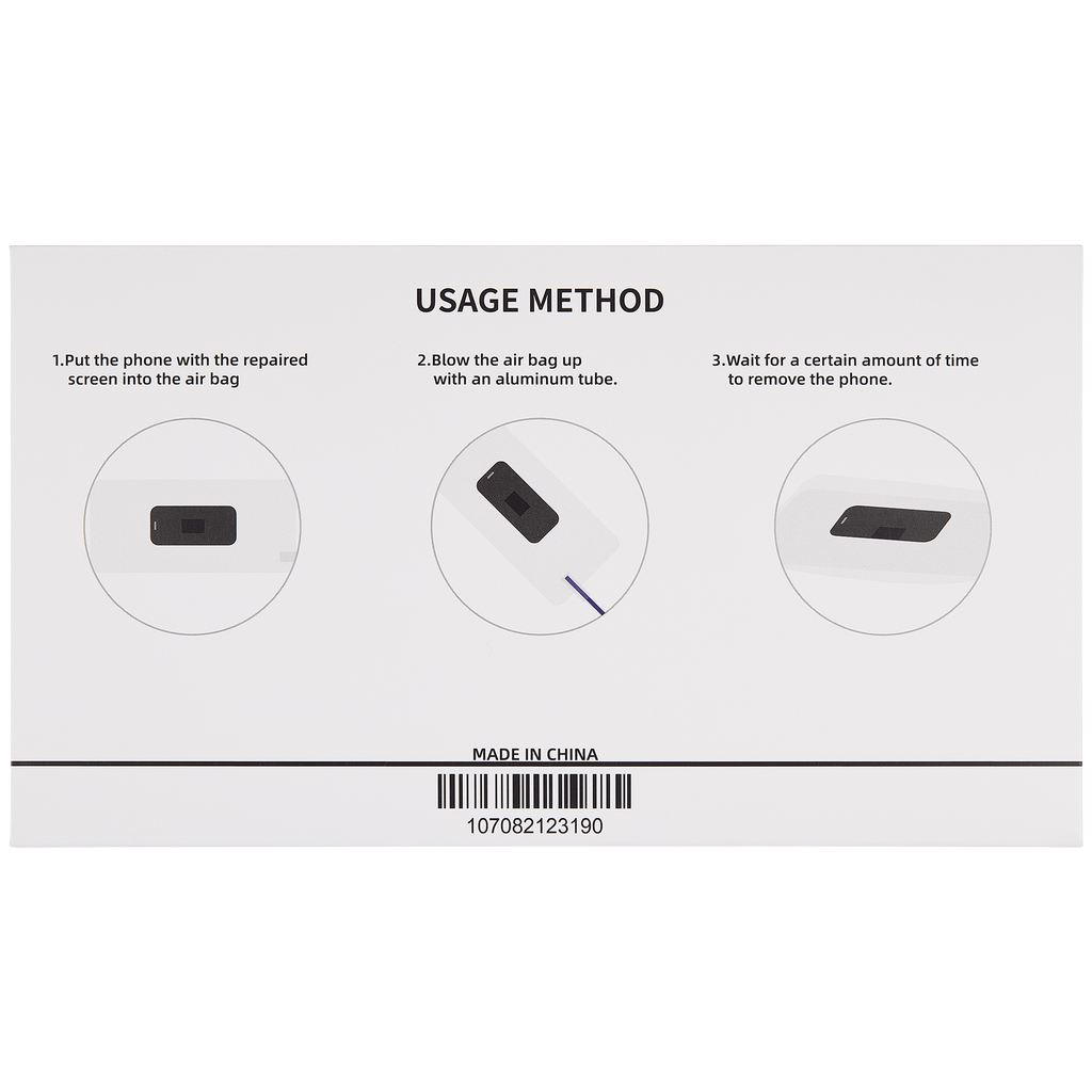 Air-Press für Handy-LCD-Rahmen-Klebebonding (15er-Pack)