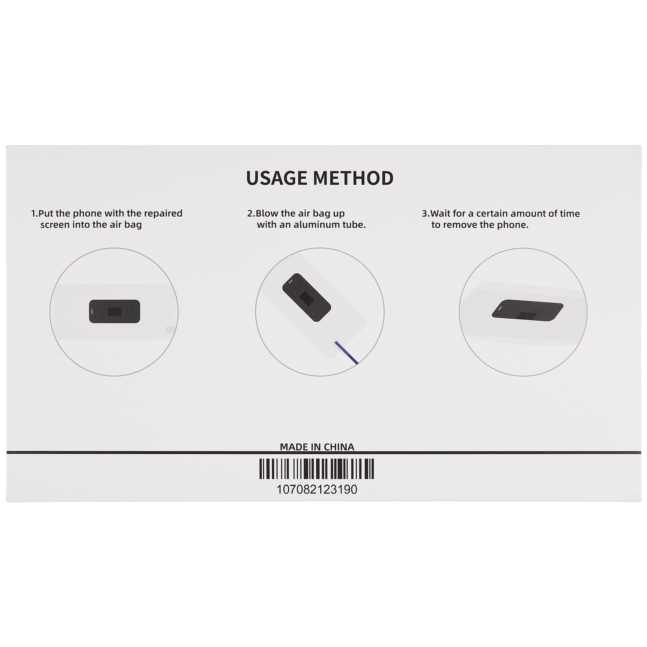 Air-Press für Handy-LCD-Rahmen-Klebebonding (15er-Pack)