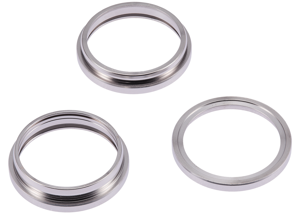 Rear Camera Bezel for iPhone 15 Pro (White Titanium) - 3-piece Set