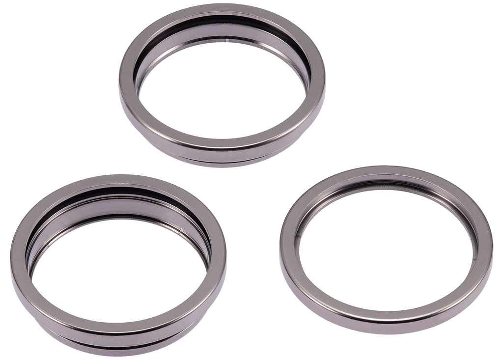 Rear Camera Frame Ring Set for iPhone 15 Pro (Natural Titanium) (3-Pack)