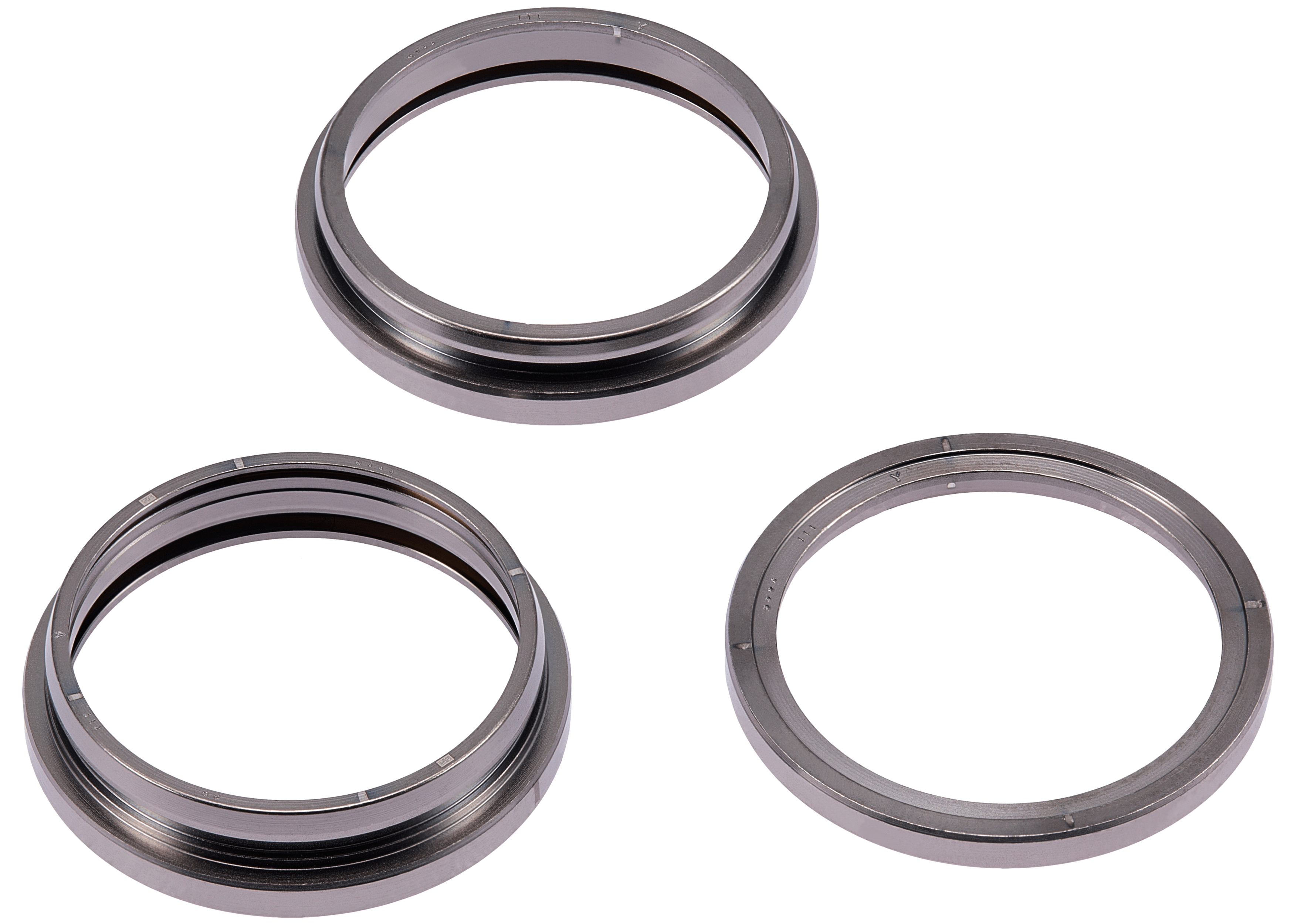 Rear Camera Frame Ring Set for iPhone 15 Pro (Natural Titanium) (3-Pack)
