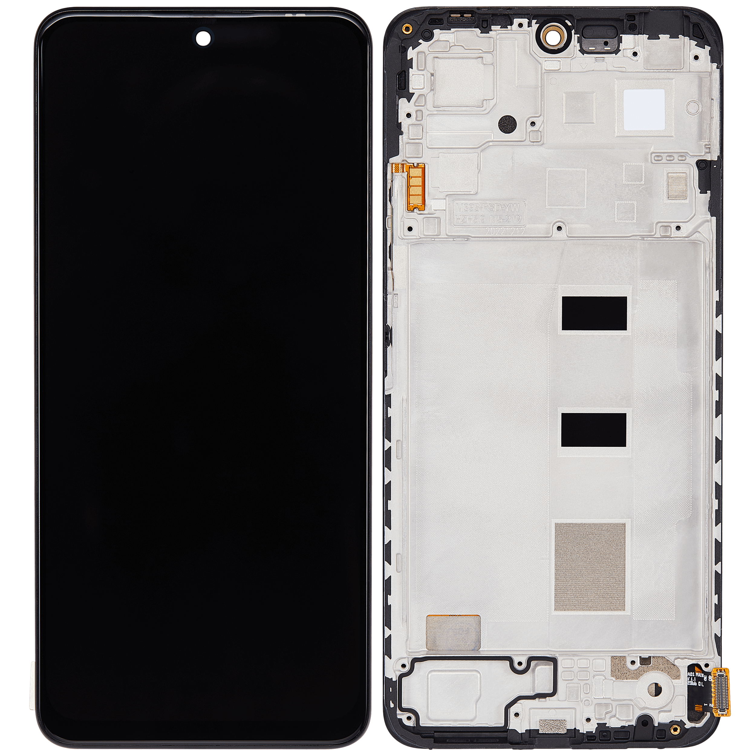 OLED-Display m. Rahmen f. Xiaomi Redmi Note 12 4G (AF, Plus)