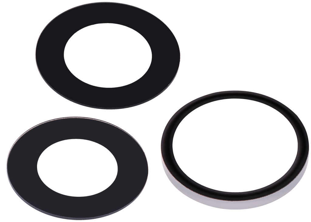 Camera Glass Rear (only) with Adhesive for iPhone 15 Pro Max (3-pack) (Aftermarket Plus)