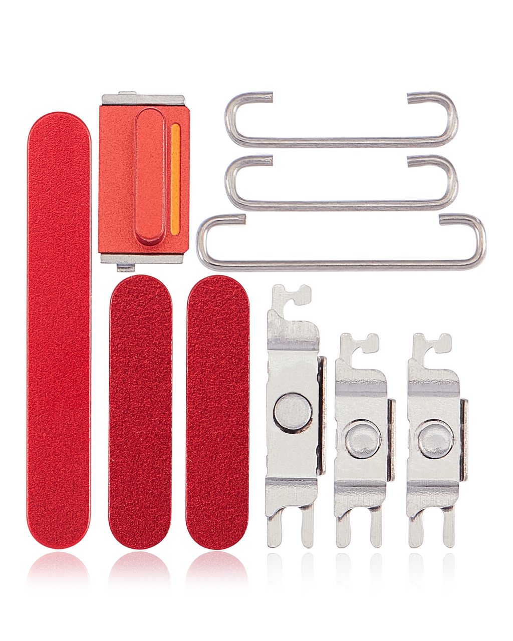 Hard Buttons (Power, Volume, Mute Switch) for iPhone 14 / 14 Plus (Red)