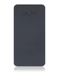 Display-Pad für iPhone 14 (Schwarz Matt)