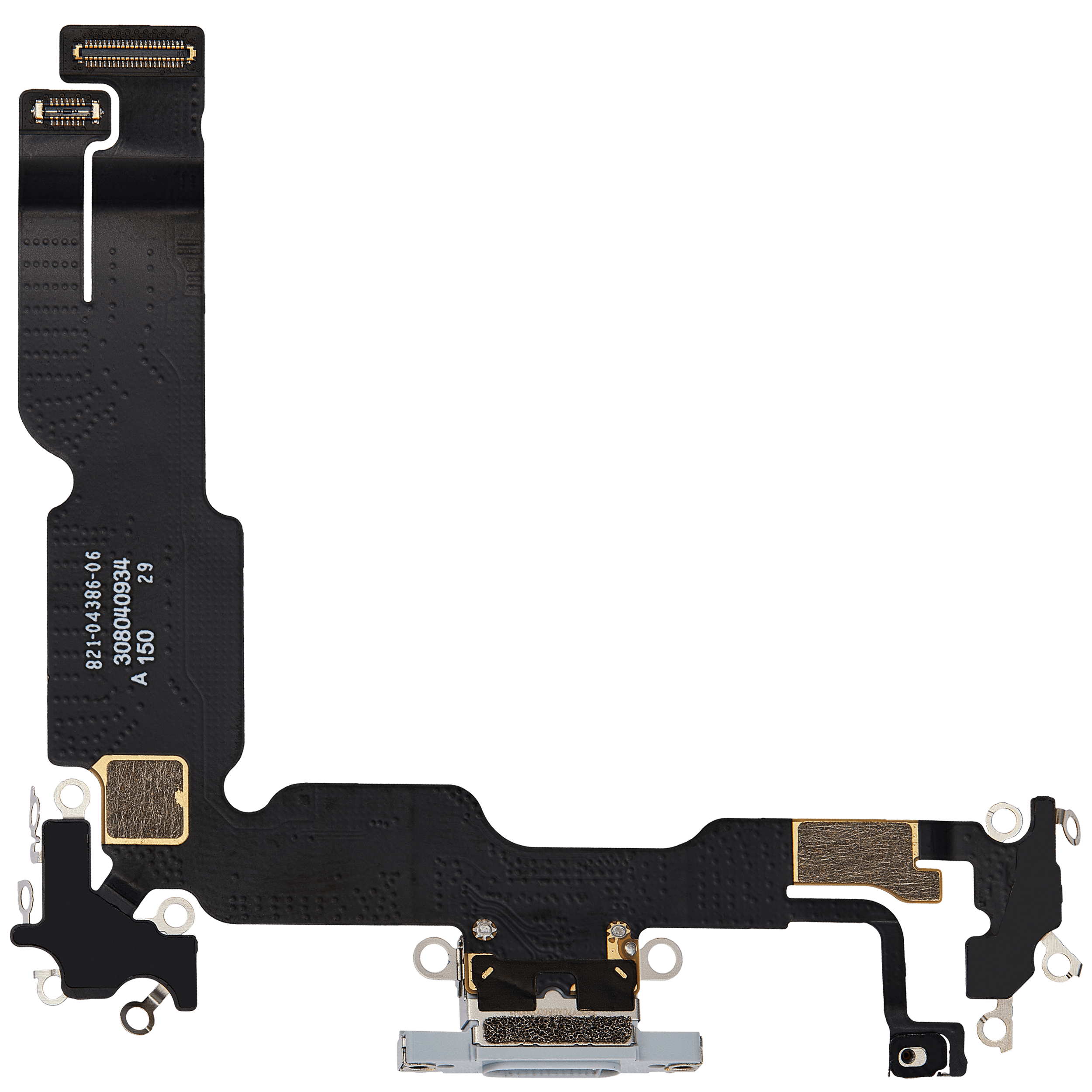 Charging Port Flex Cable for iPhone 15 Plus (Premium) (Blue)