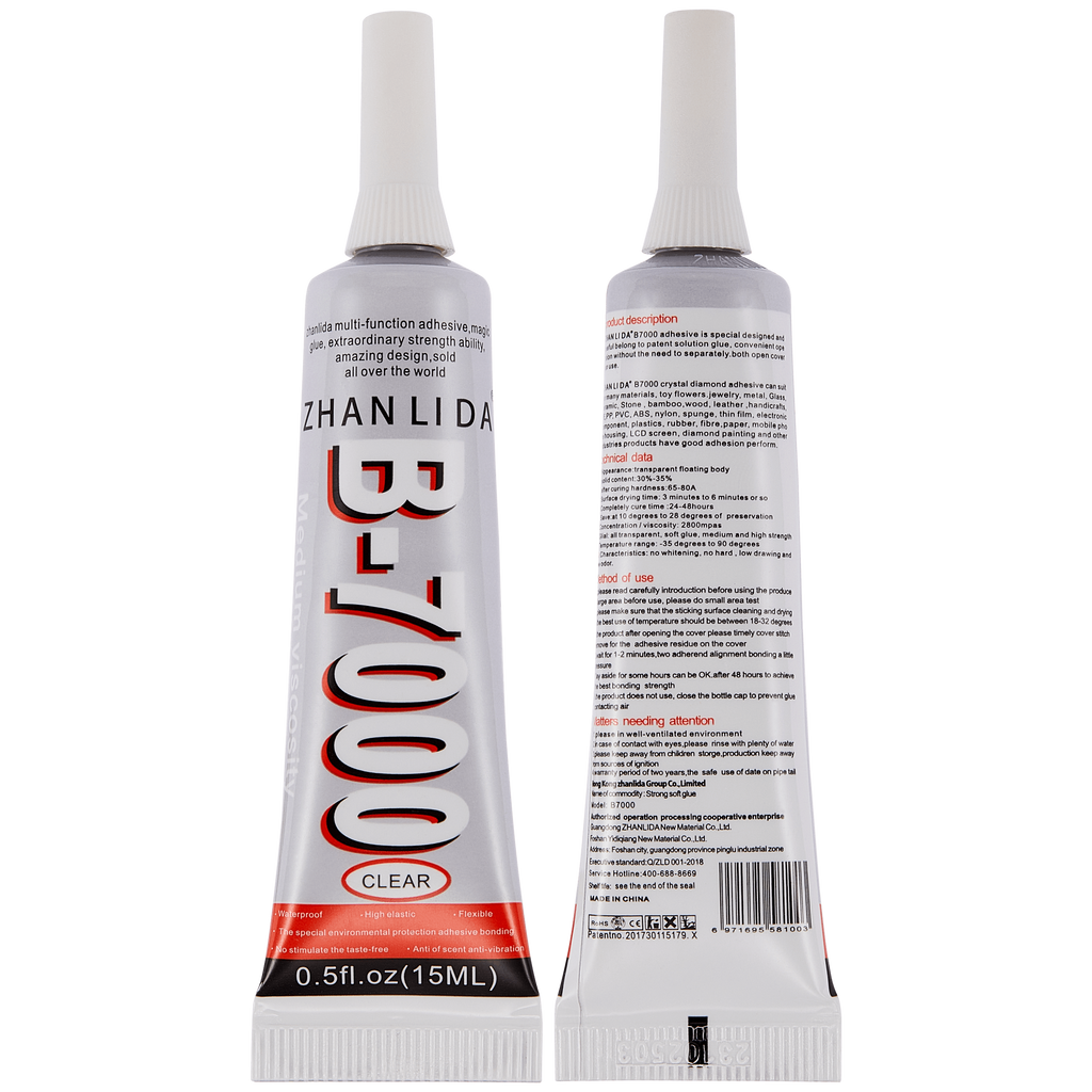 Mehrzweck-Kleber B7000 (15 ml, Klar) Zhanlida