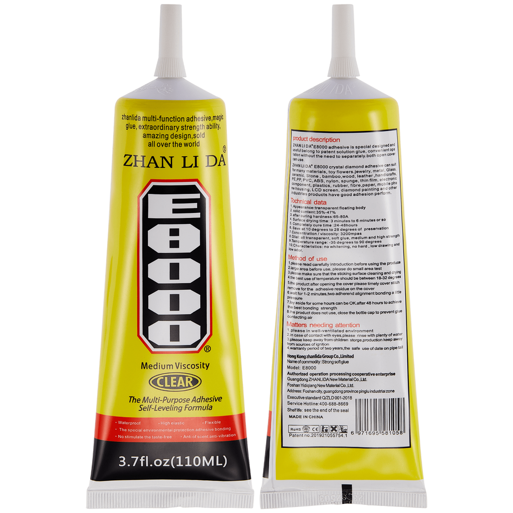 Multi-purpose adhesive E8000 (110ml / Clear)