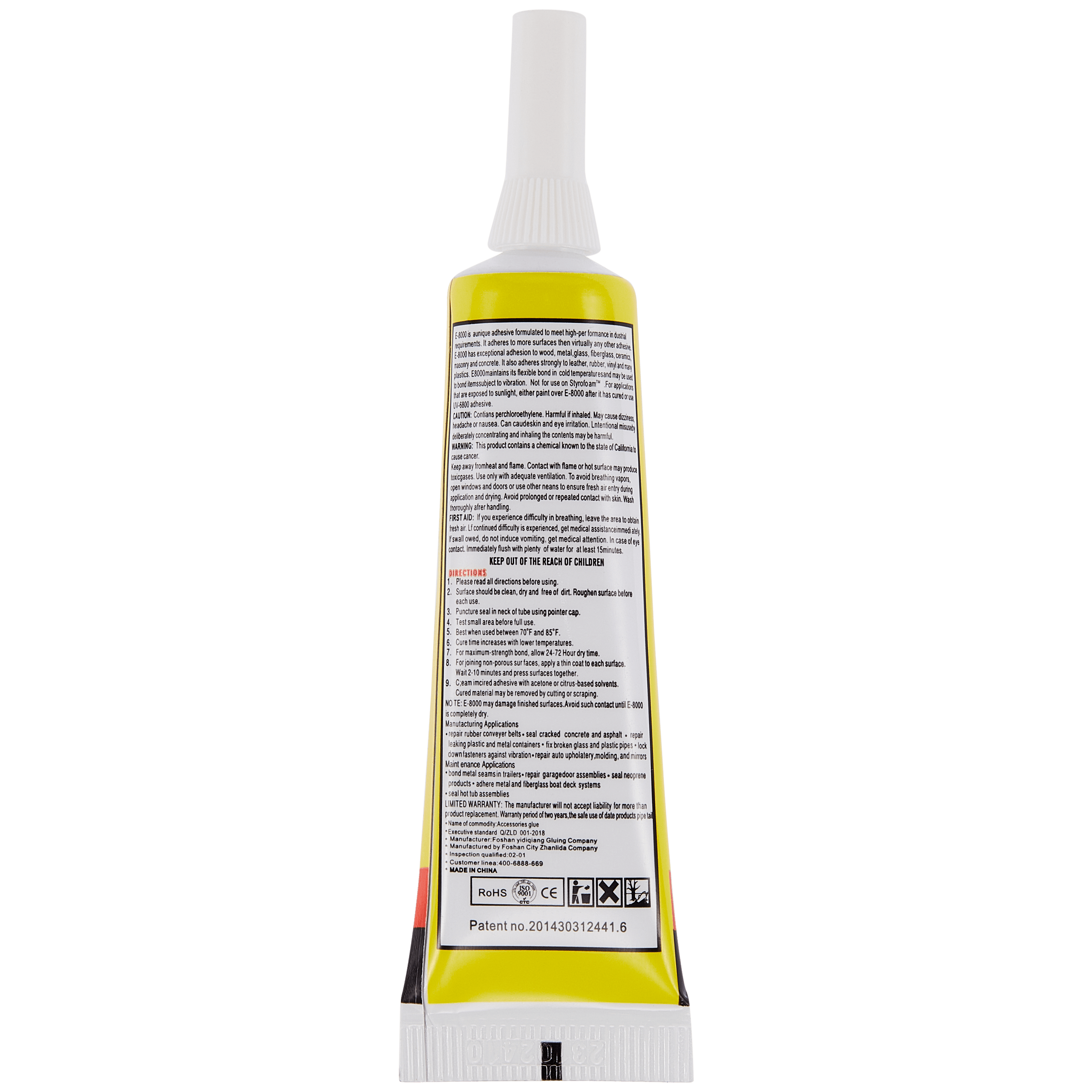 Multipurpose Adhesive E8000 (15 ml, clear) - Zhanlida