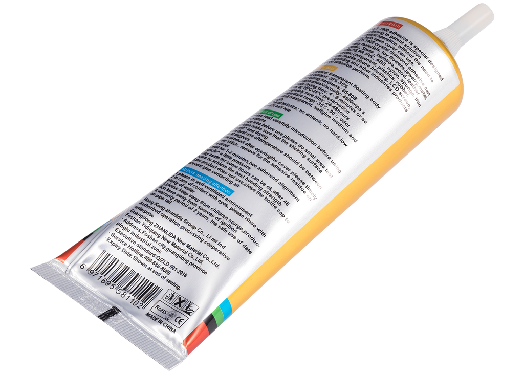 Zhanlida T7000 Multi-Purpose Adhesive (110 ml, Black)