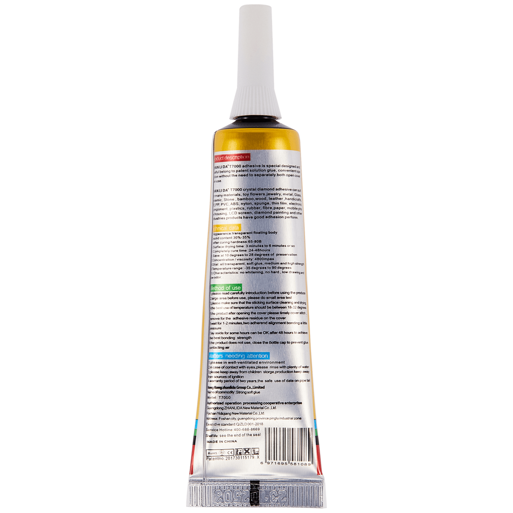 Multipurpose Adhesive T7000 (15ml / Black) (Zhanlida)
