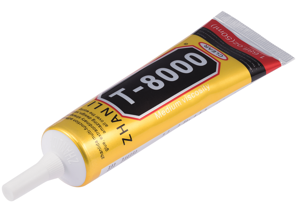 Multi-purpose Adhesive T8000 (50ml, Clear) - Zhanlida
