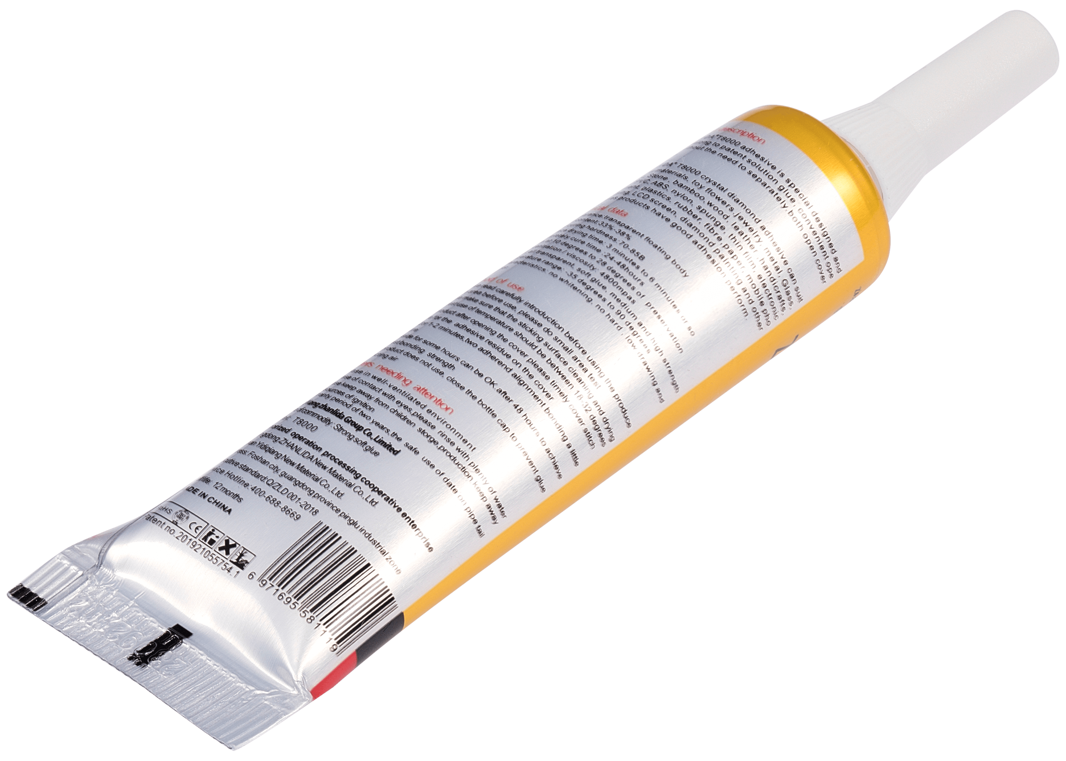Multi-purpose Adhesive T8000 (15ml, transparent) Zhanlida